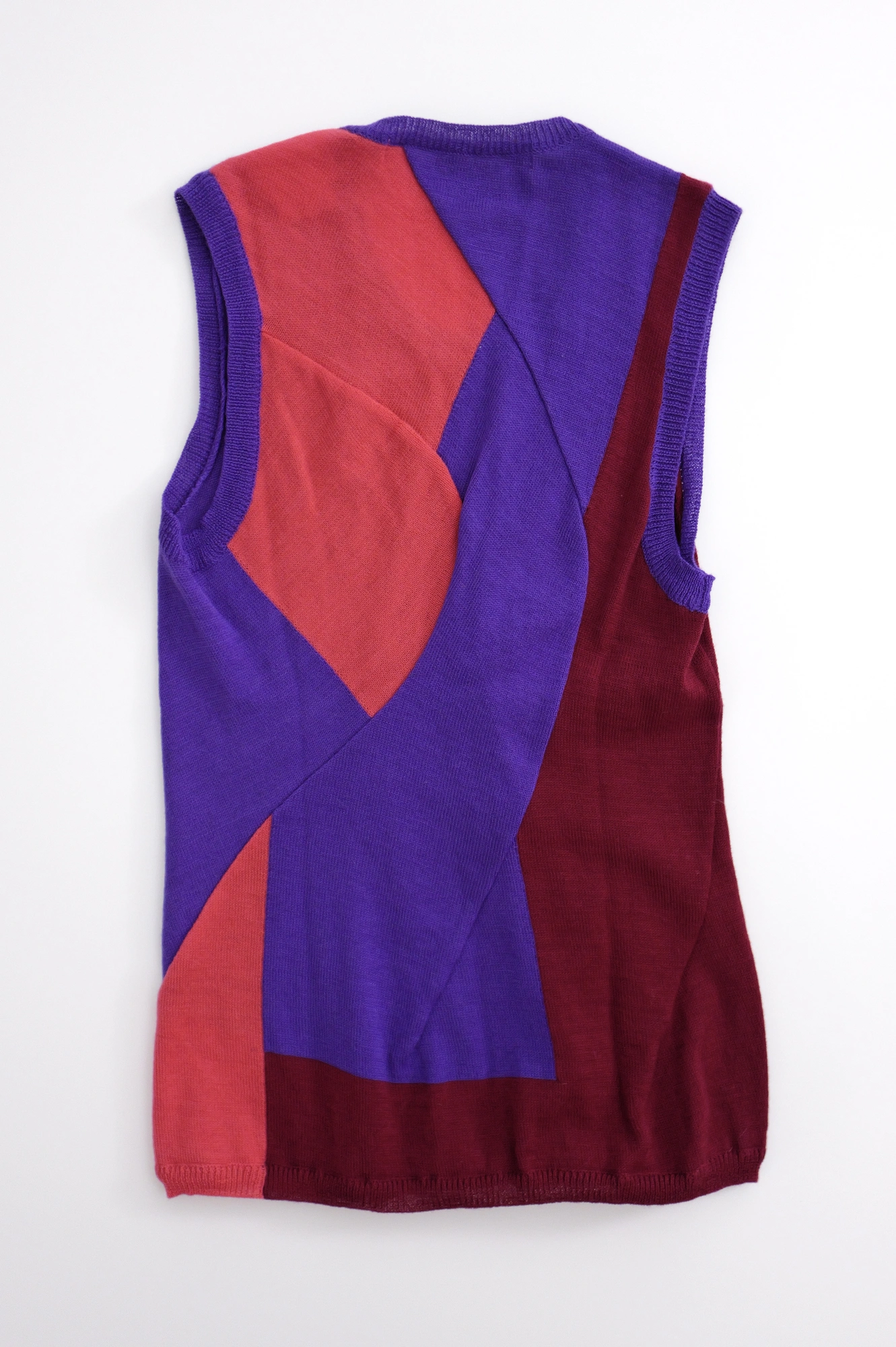 COMME DES GARÇONS Pull-over en laine Multicolore vintage, passéist — photo 11
