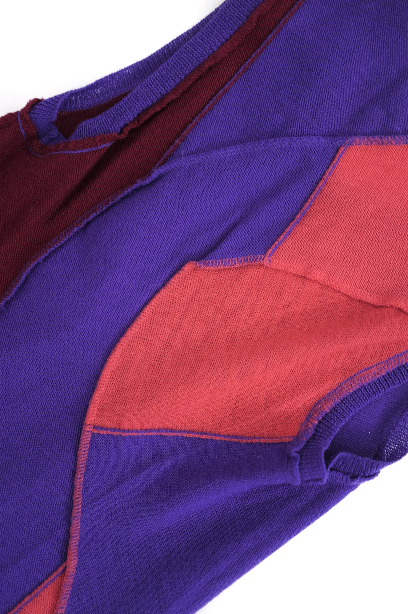 COMME DES GARÇONS Pull-over en laine Multicolore vintage, passéist — photo 13