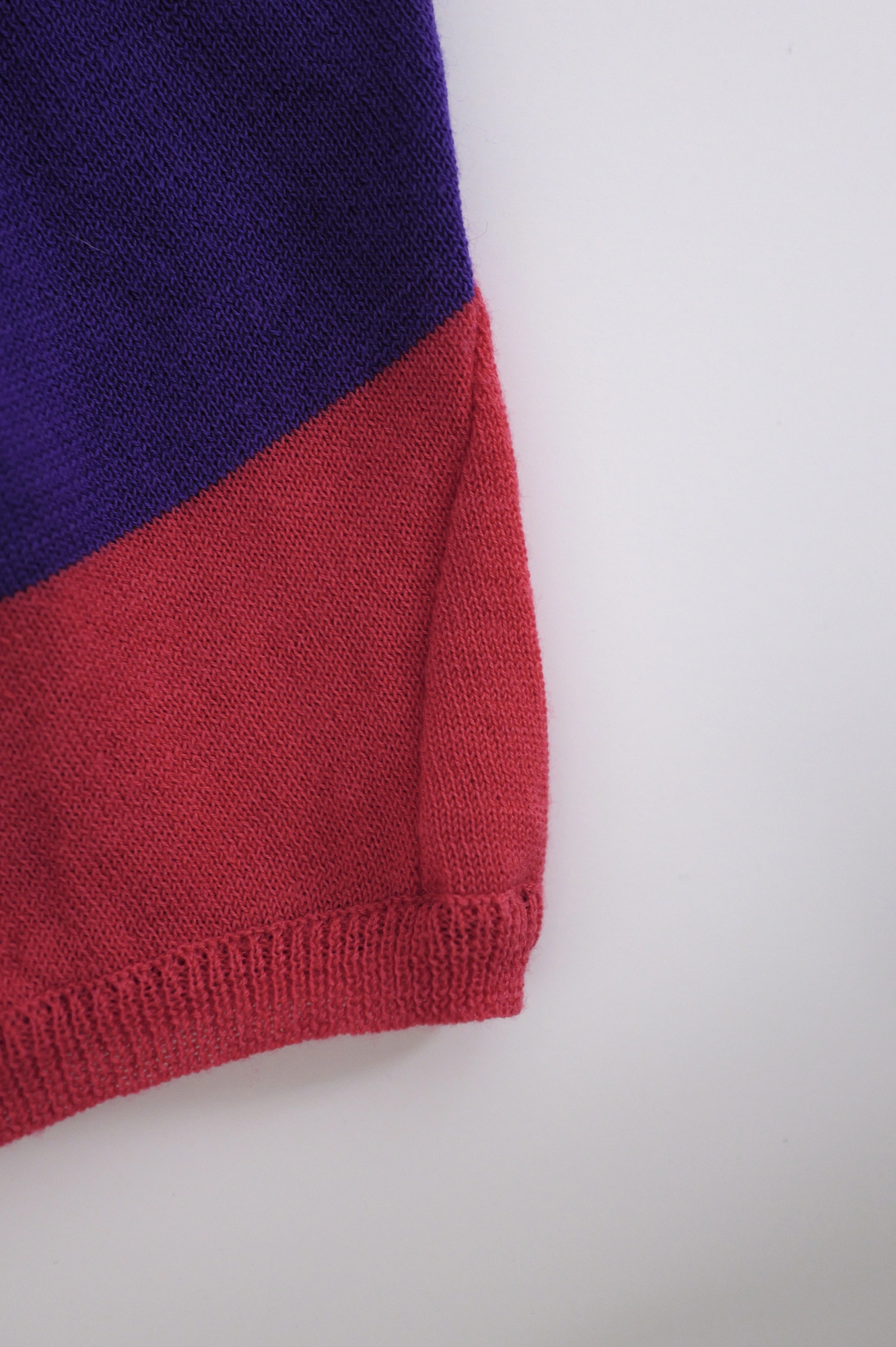 COMME DES GARÇONS Pull-over en laine Multicolore vintage, passéist — photo 7