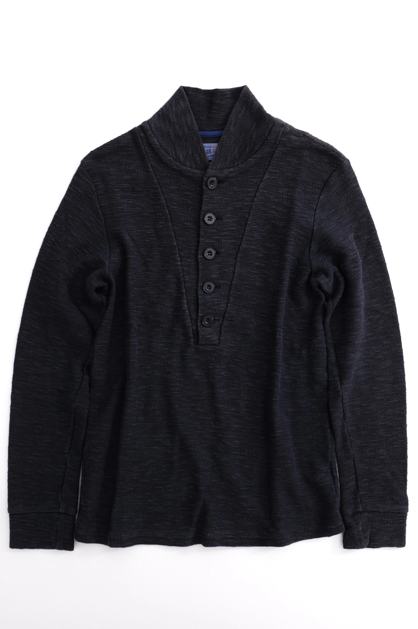 BLUE BLUE JAPAN Polo Marine vintage, passéist — photo 1