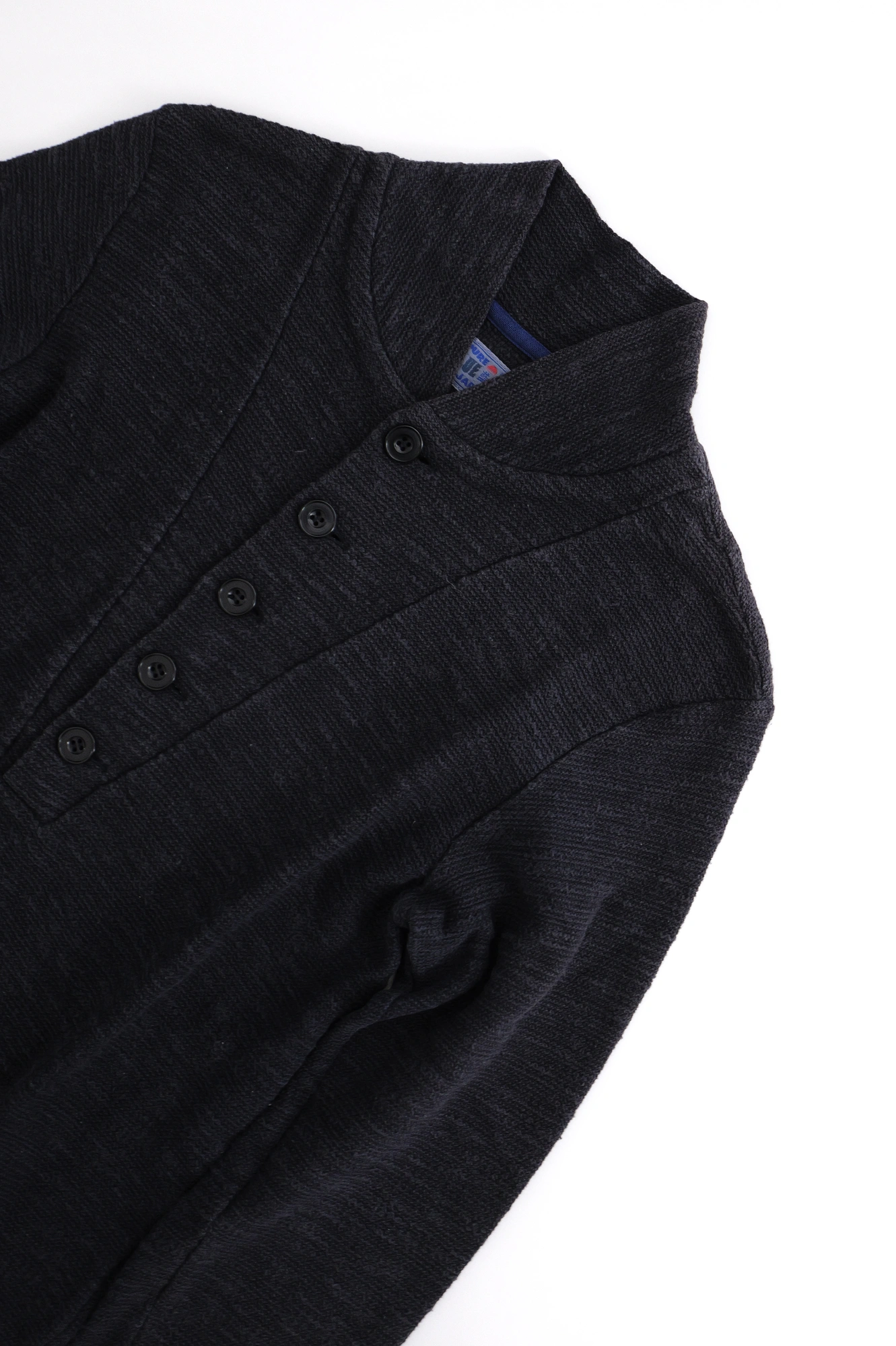 BLUE BLUE JAPAN Polo Marine vintage, passéist — photo 2