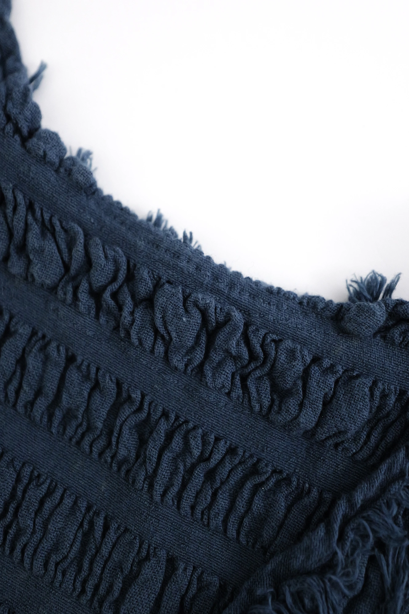 ISSEY MIYAKE Débardeur Bleu vintage, passéist — photo 7