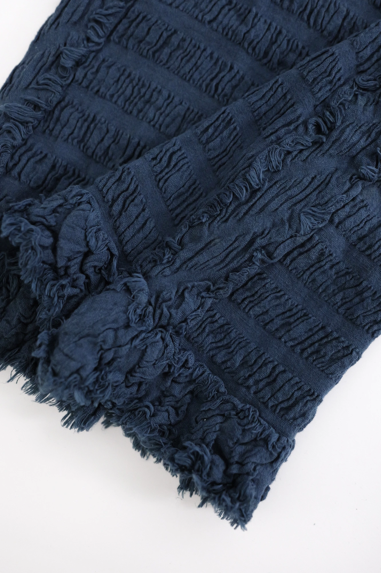 ISSEY MIYAKE Débardeur Bleu vintage, passéist — photo 10