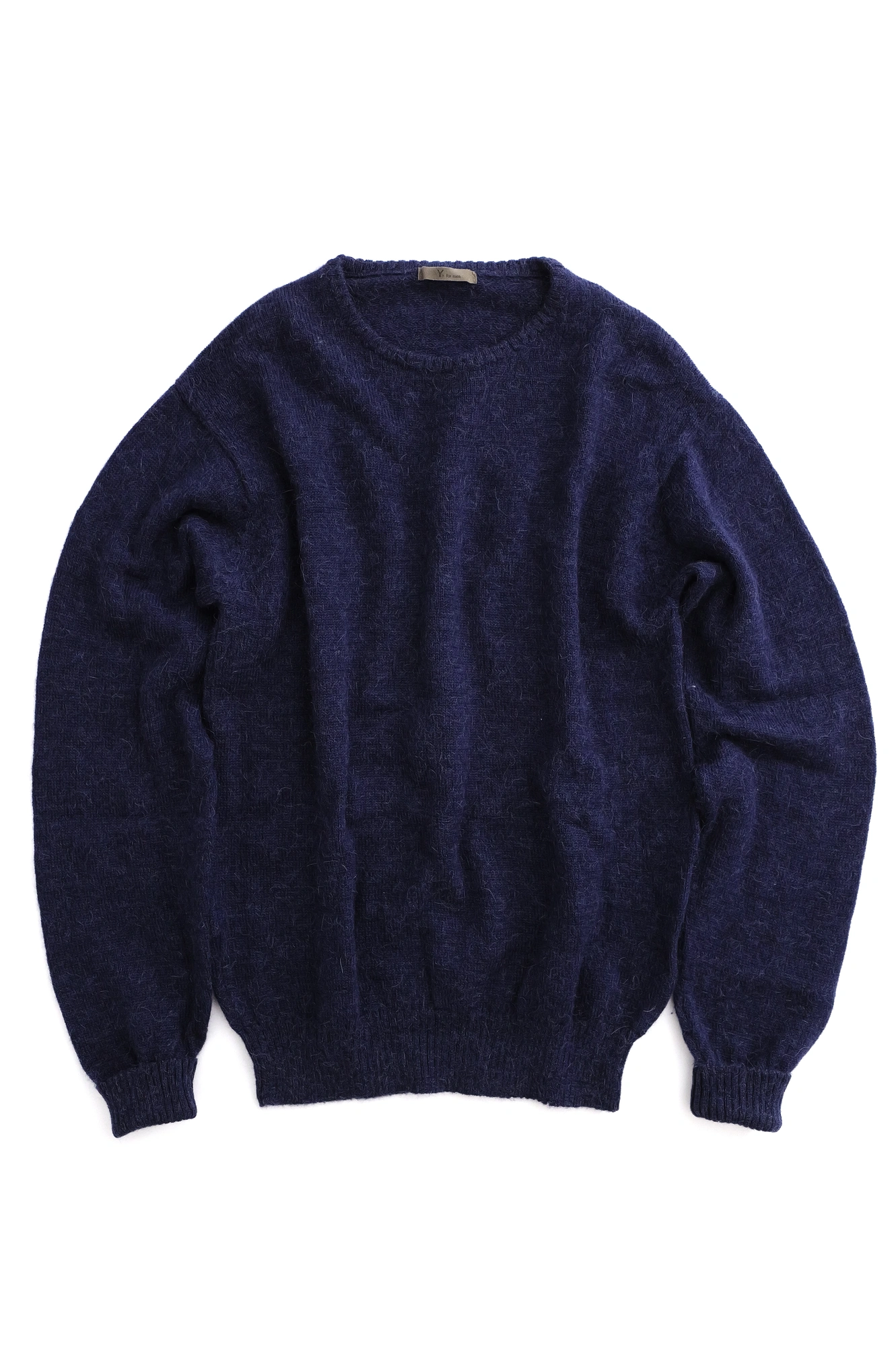 YOHJI YAMAMOTO Pull en laine Marine vintage, passéist — photo 1