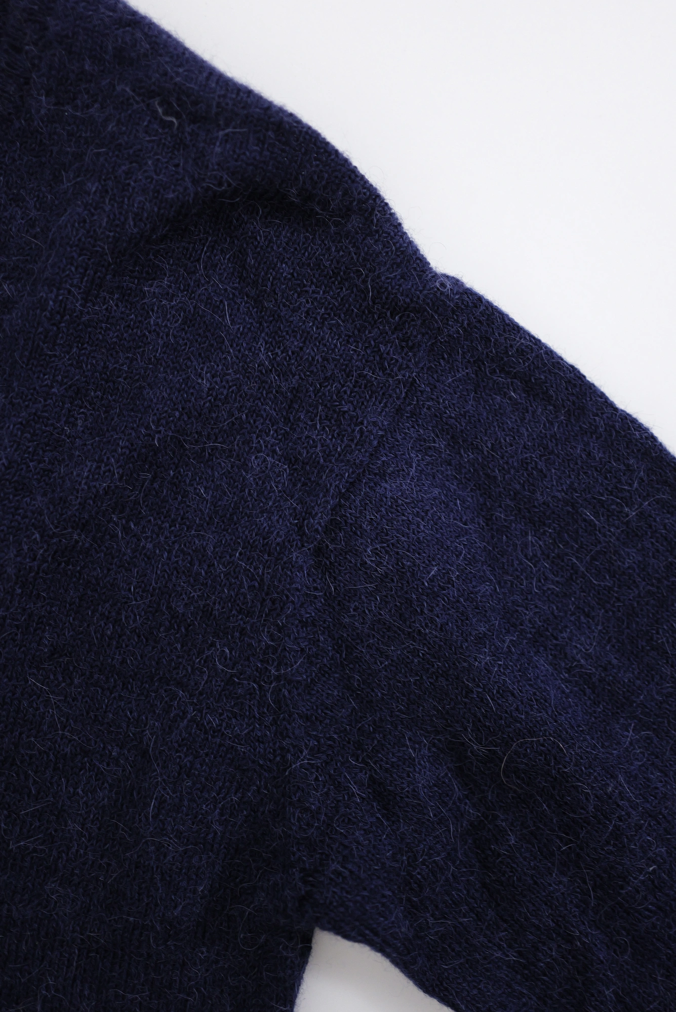 YOHJI YAMAMOTO Pull en laine Marine vintage, passéist — photo 4
