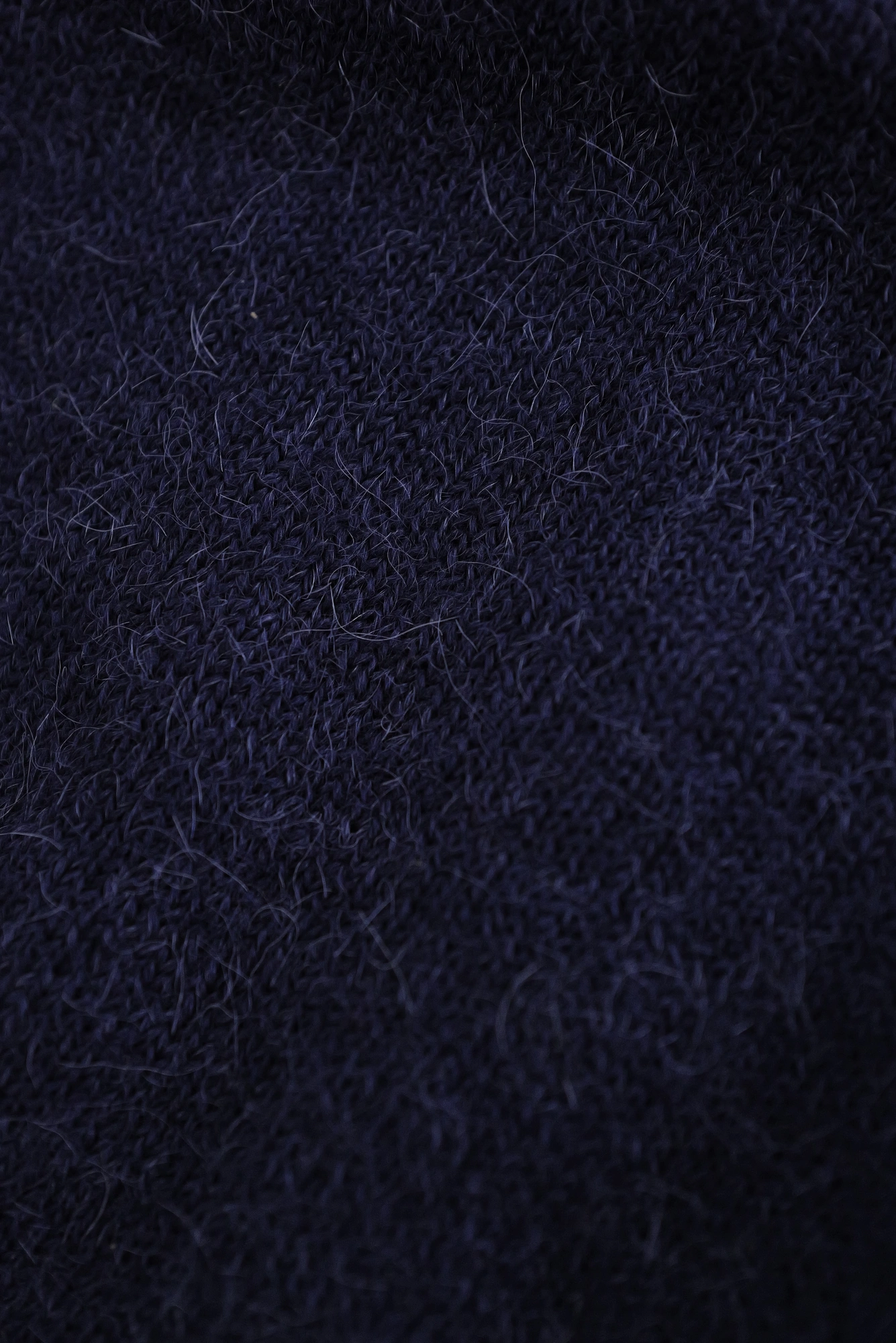 YOHJI YAMAMOTO Pull en laine Marine vintage, passéist — photo 6