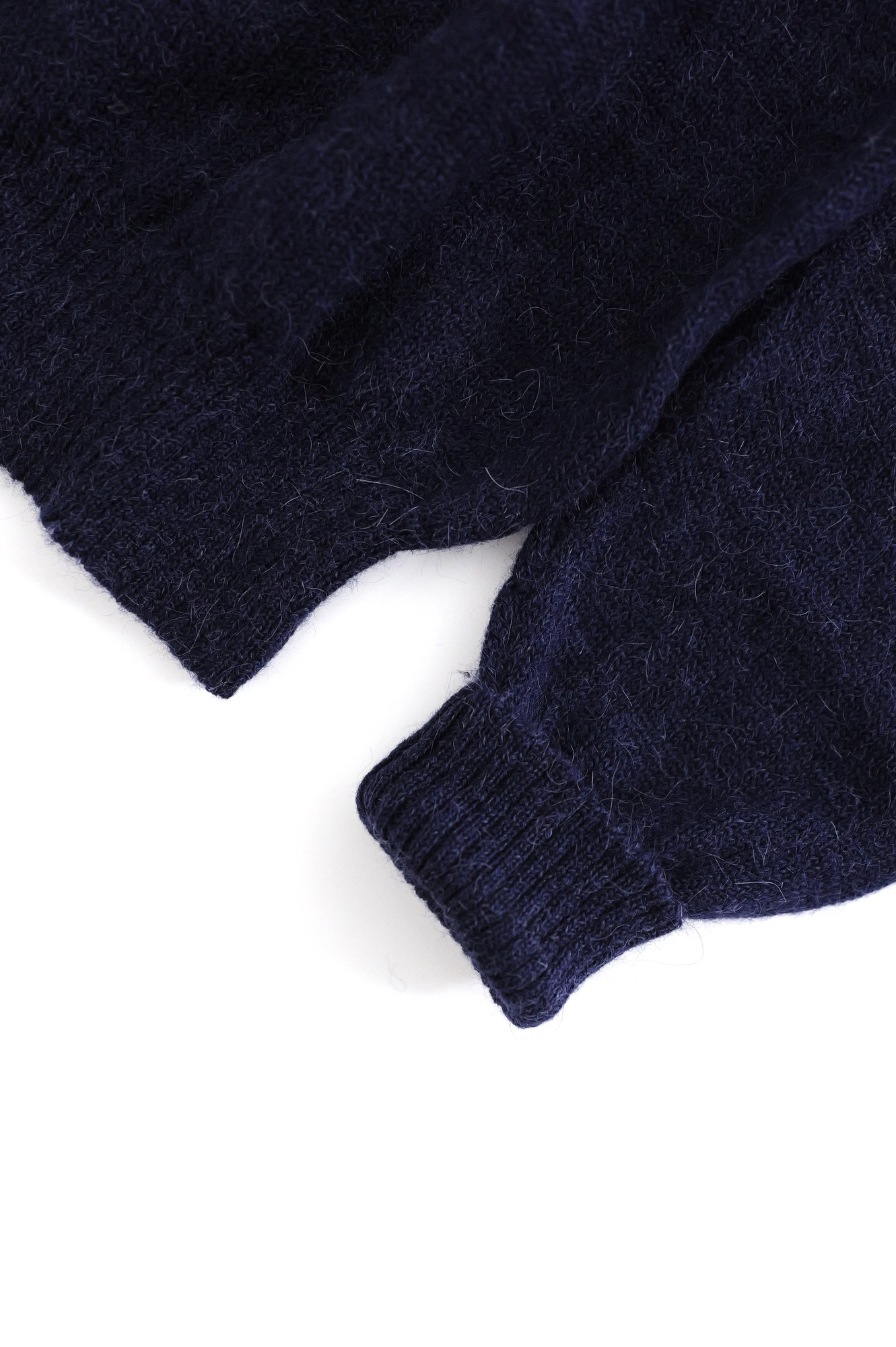 YOHJI YAMAMOTO Pull en laine Marine vintage, passéist — photo 10