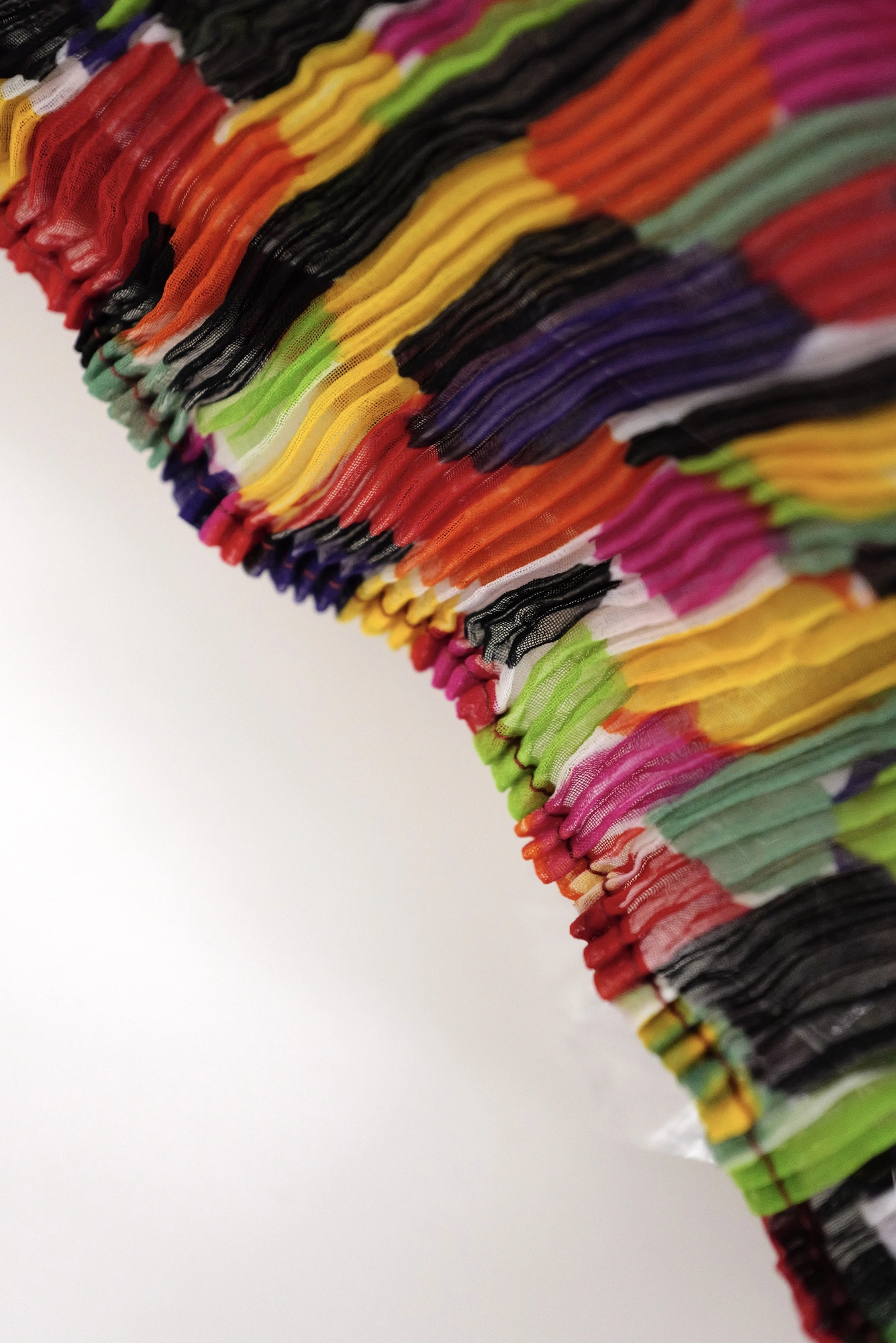 ISSEY MIYAKE Blouse Multicolore vintage, passéist — photo 8
