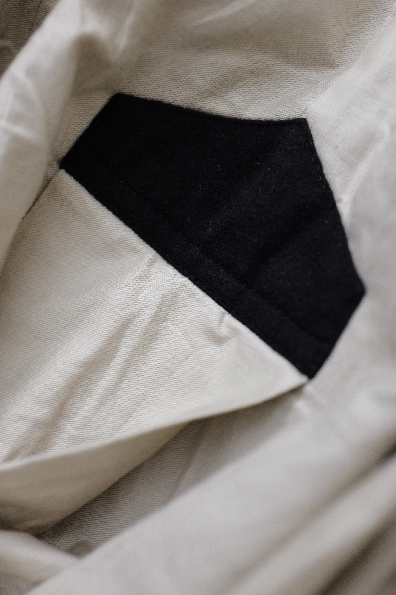 YOHJI YAMAMOTO Parka en laine Noir vintage, passéist — photo 11