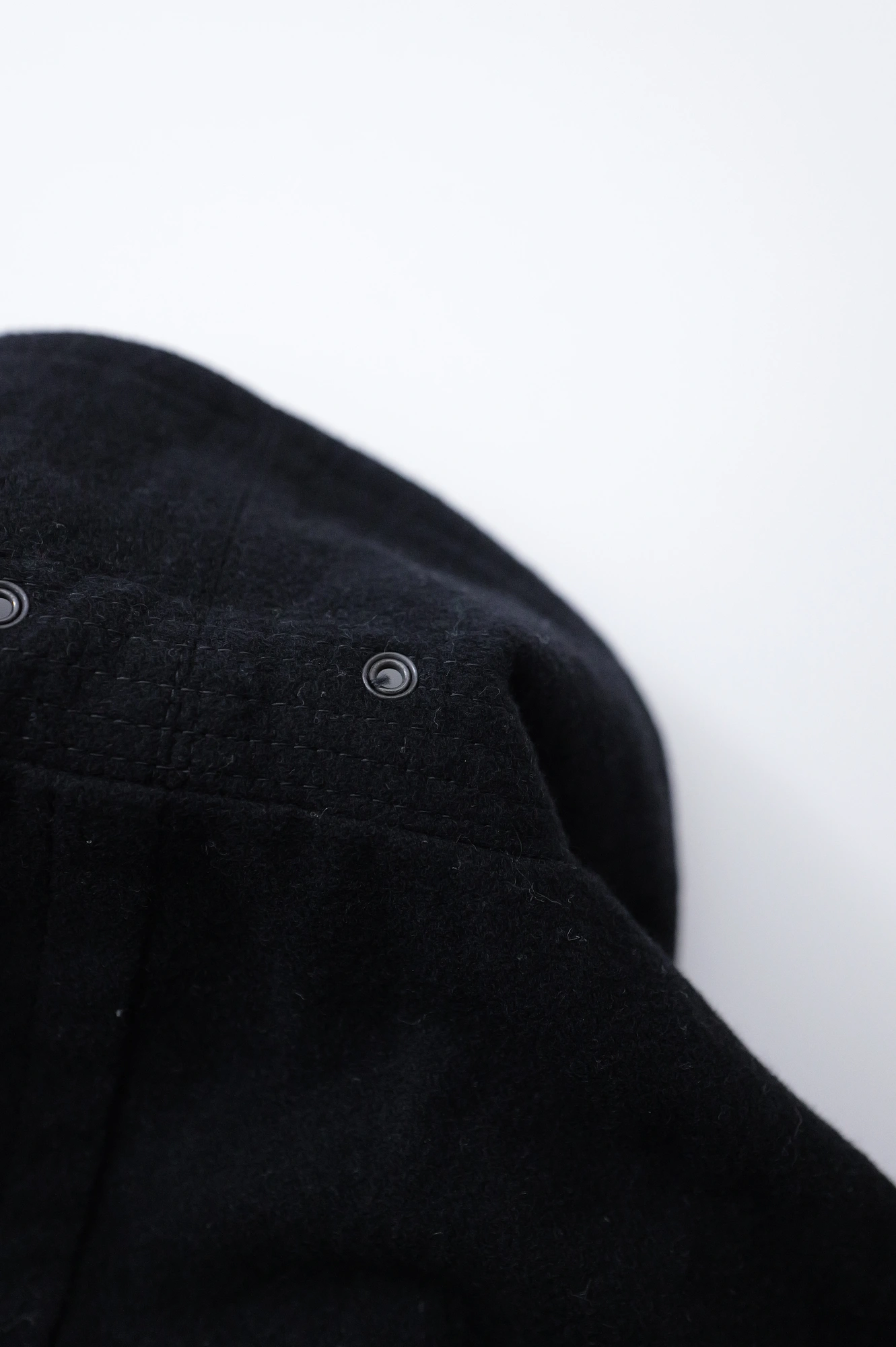 YOHJI YAMAMOTO Parka en laine Noir vintage, passéist — photo 18