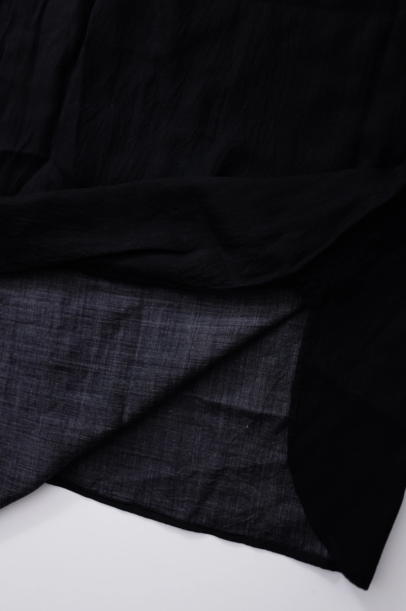 YOHJI YAMAMOTO Débardeur Noir vintage, passéist — photo 11