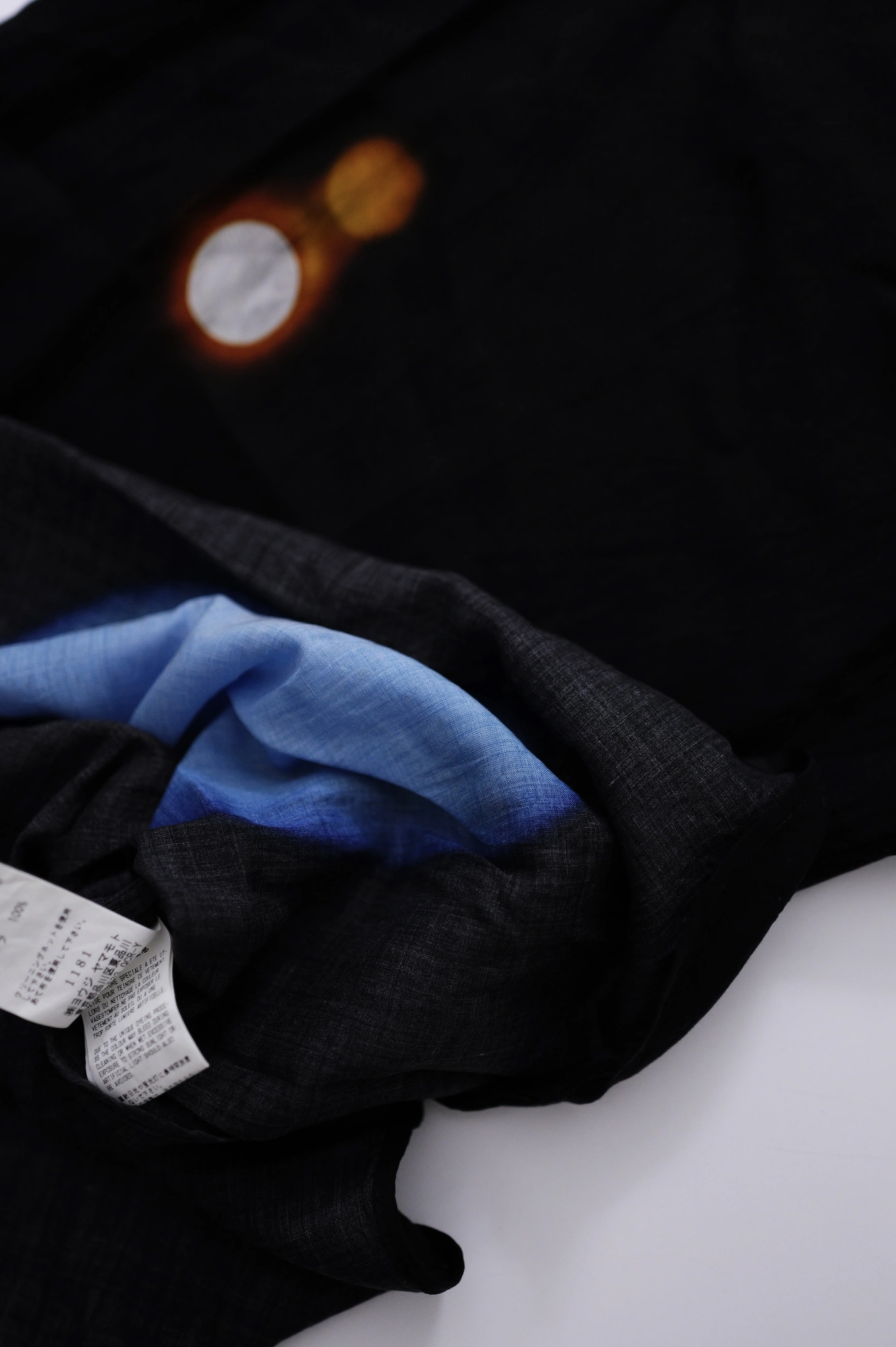 YOHJI YAMAMOTO Débardeur Noir vintage, passéist — photo 8