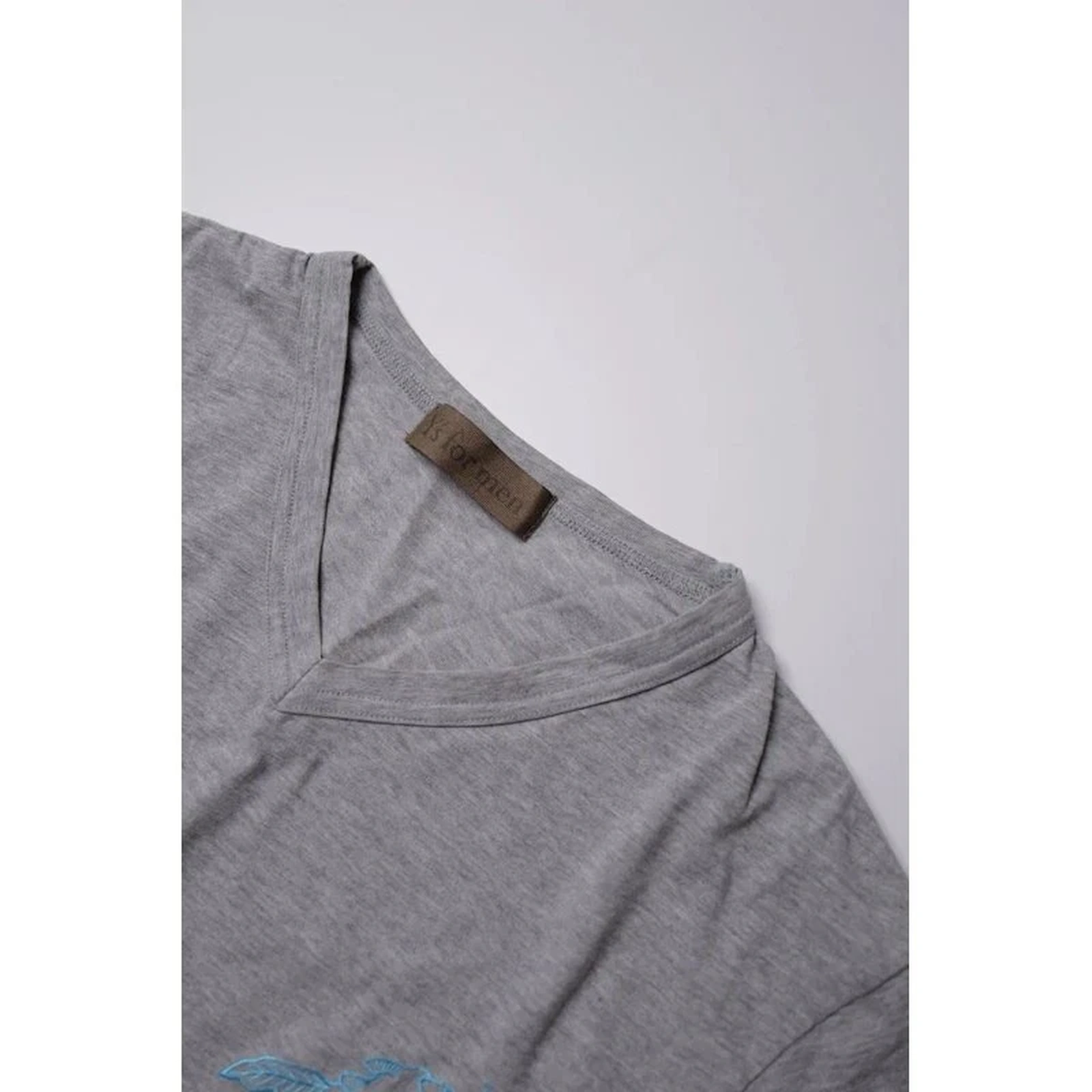 YOHJI YAMAMOTO Tee shirt Gris vintage, passéist — photo 2
