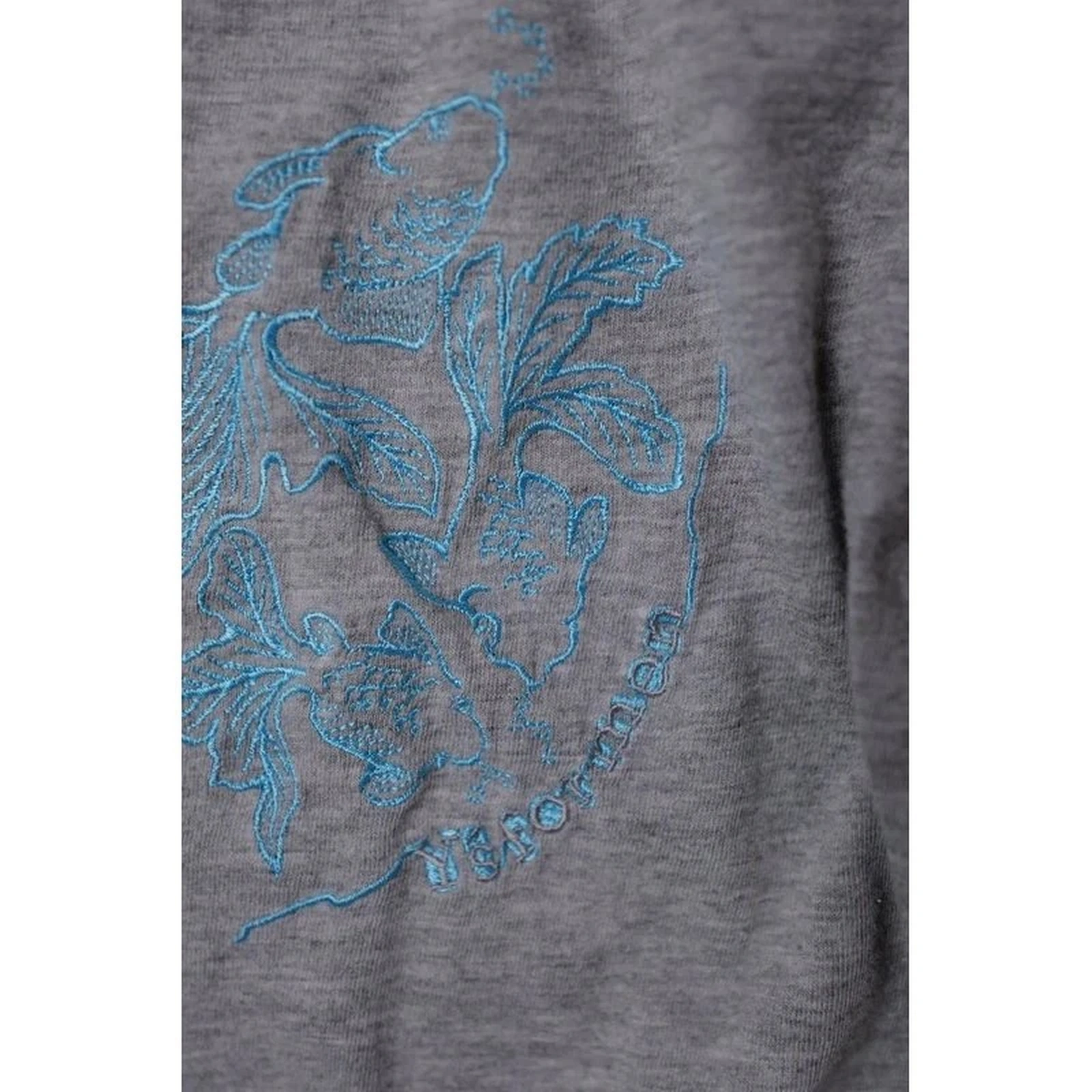 YOHJI YAMAMOTO Tee shirt Gris vintage, passéist — photo 5
