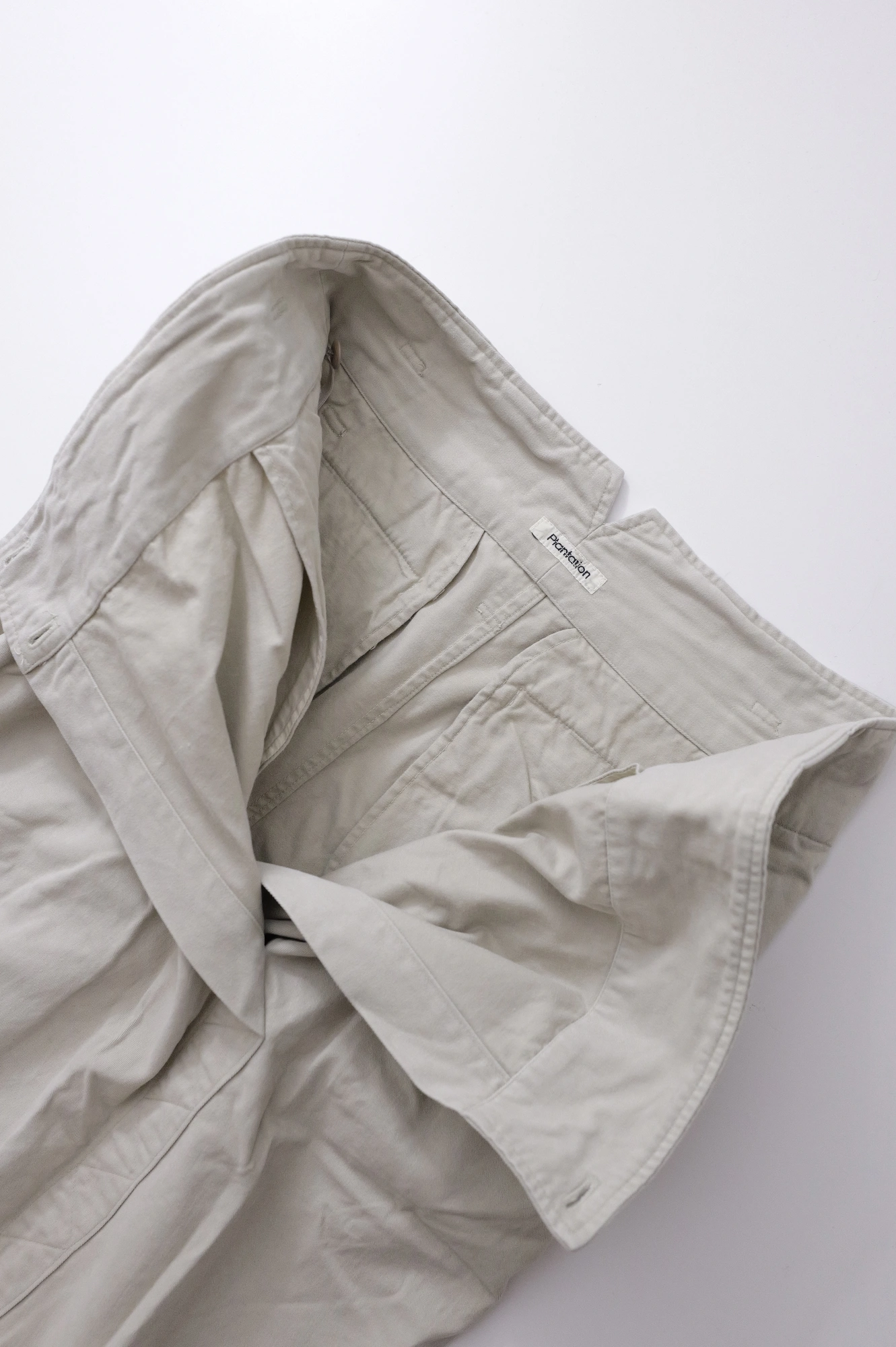 PLANTATION Jupe Beige vintage, passéist — photo 8