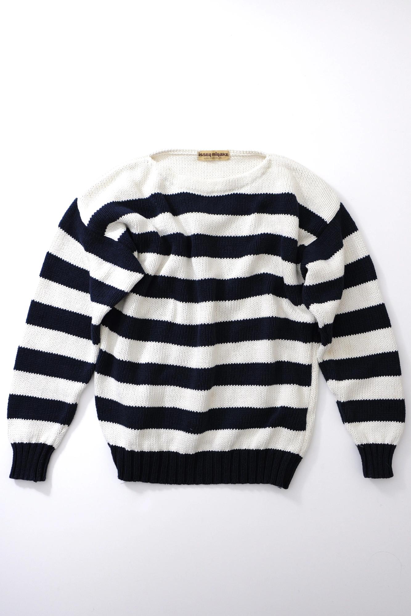 ISSEY MIYAKE Pull Marine vintage, passéist — photo 2