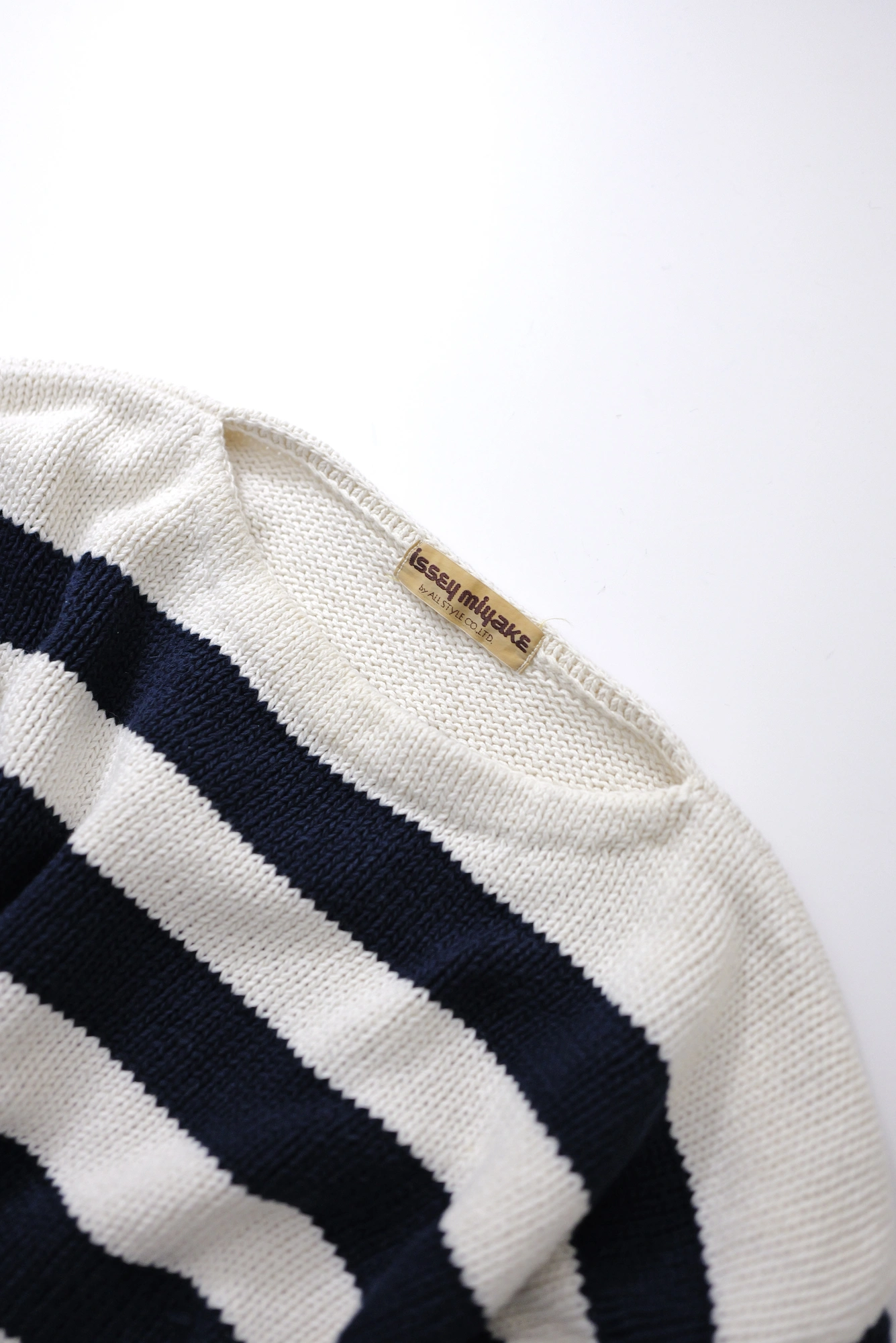 ISSEY MIYAKE Pull Marine vintage, passéist — photo 3