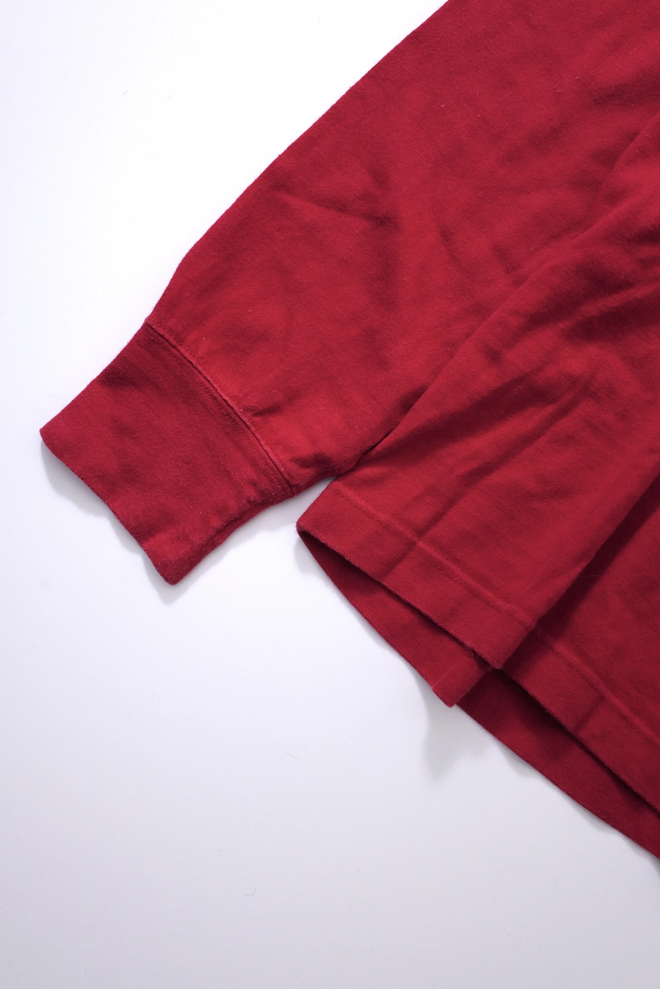 COMME DES GARÇONS Sweat Rouge vintage, passéist — photo 5