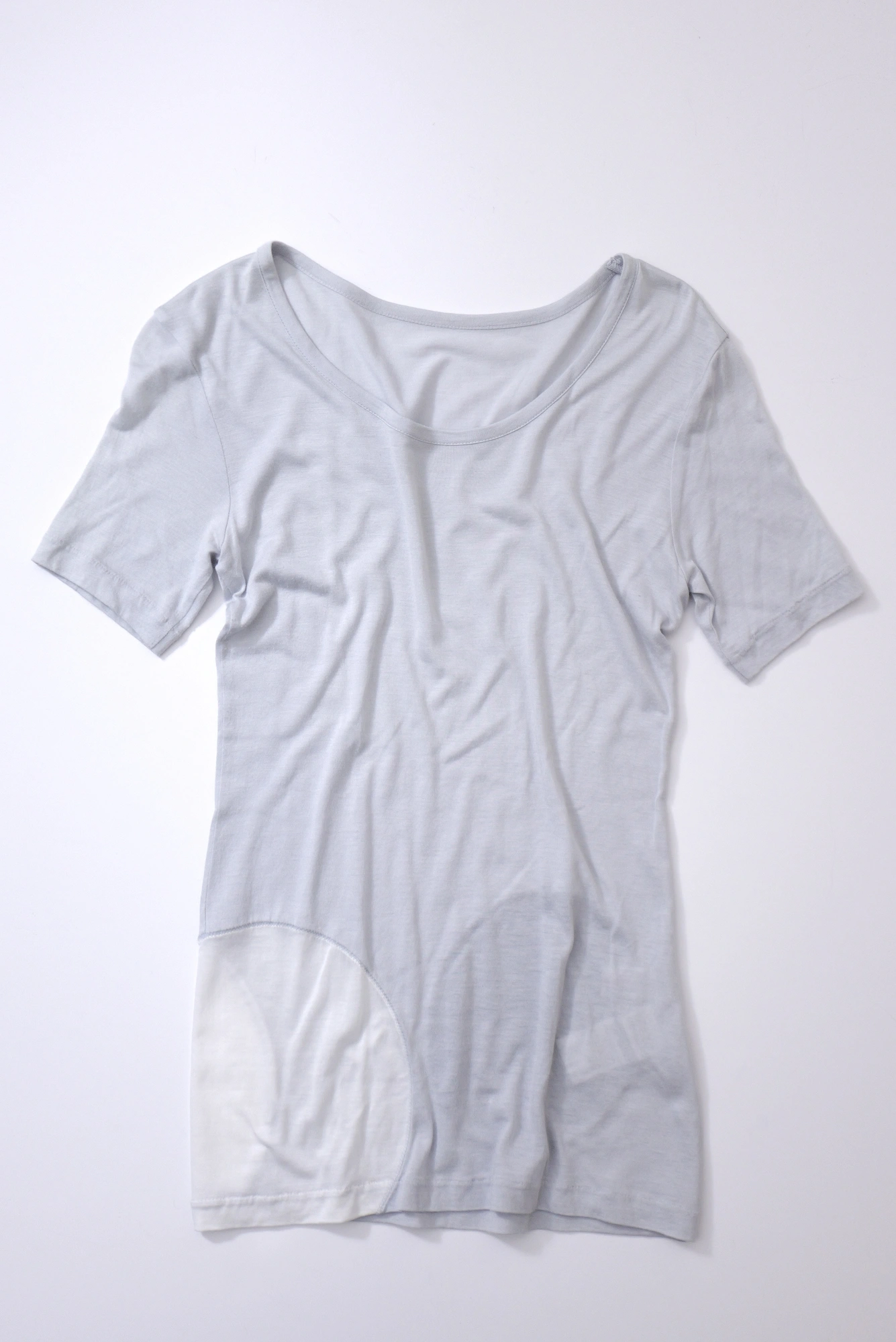 YOHJI YAMAMOTO Tee shirt Gris vintage, passéist — photo 2