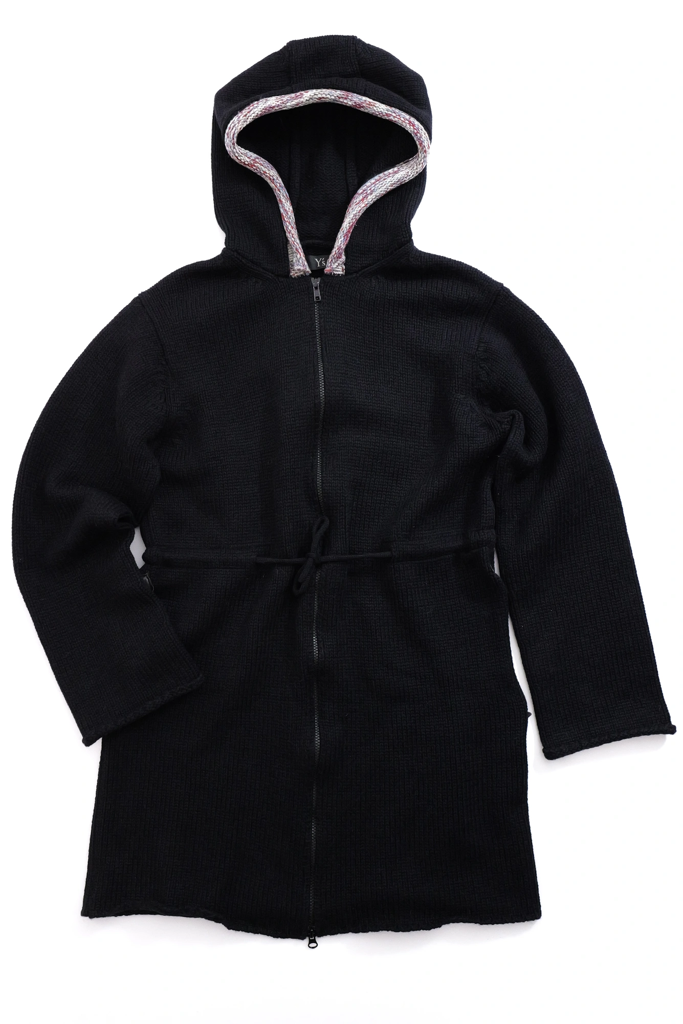 YOHJI YAMAMOTO Pull en laine Noir vintage, passéist — photo 1