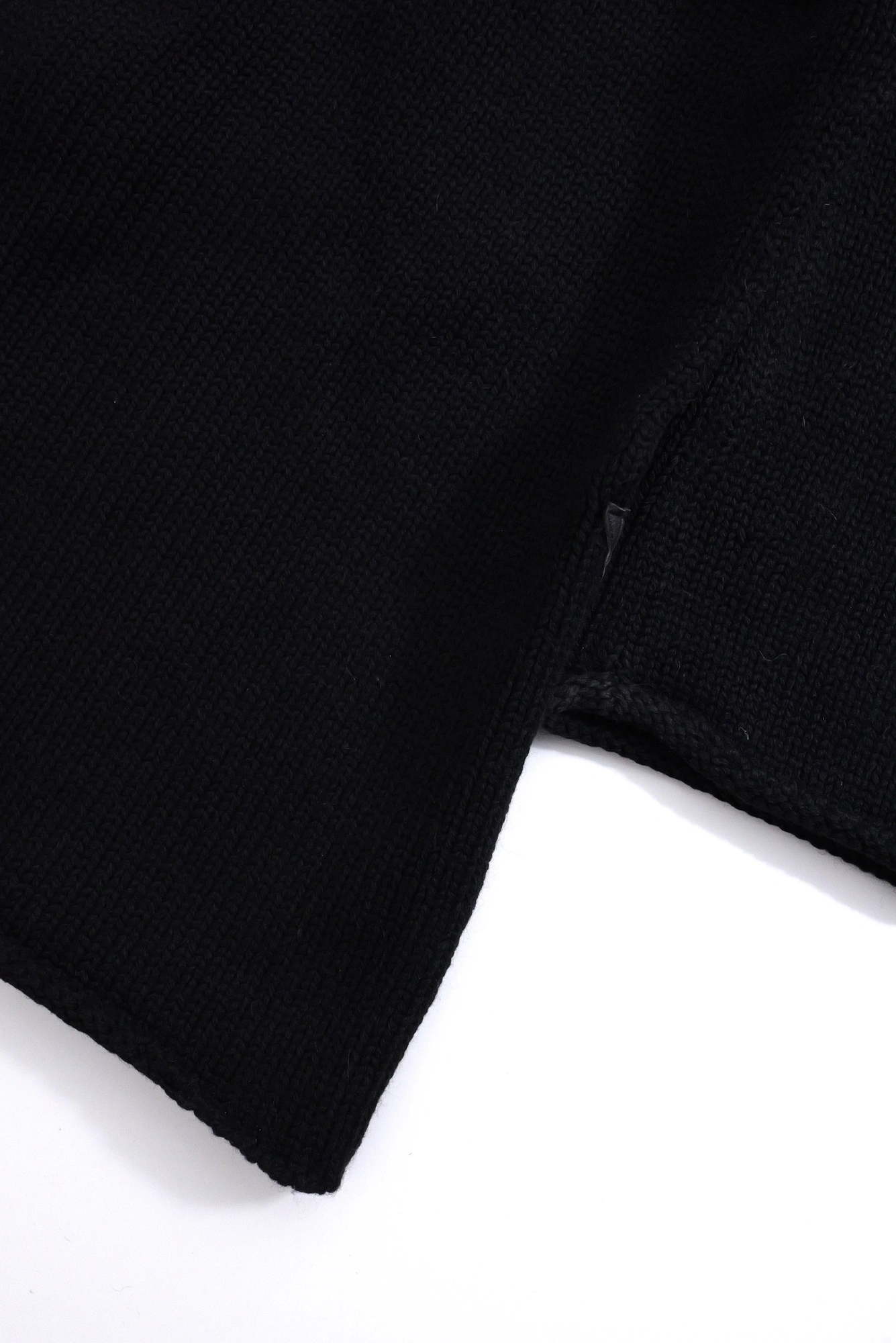 YOHJI YAMAMOTO Pull en laine Noir vintage, passéist — photo 14
