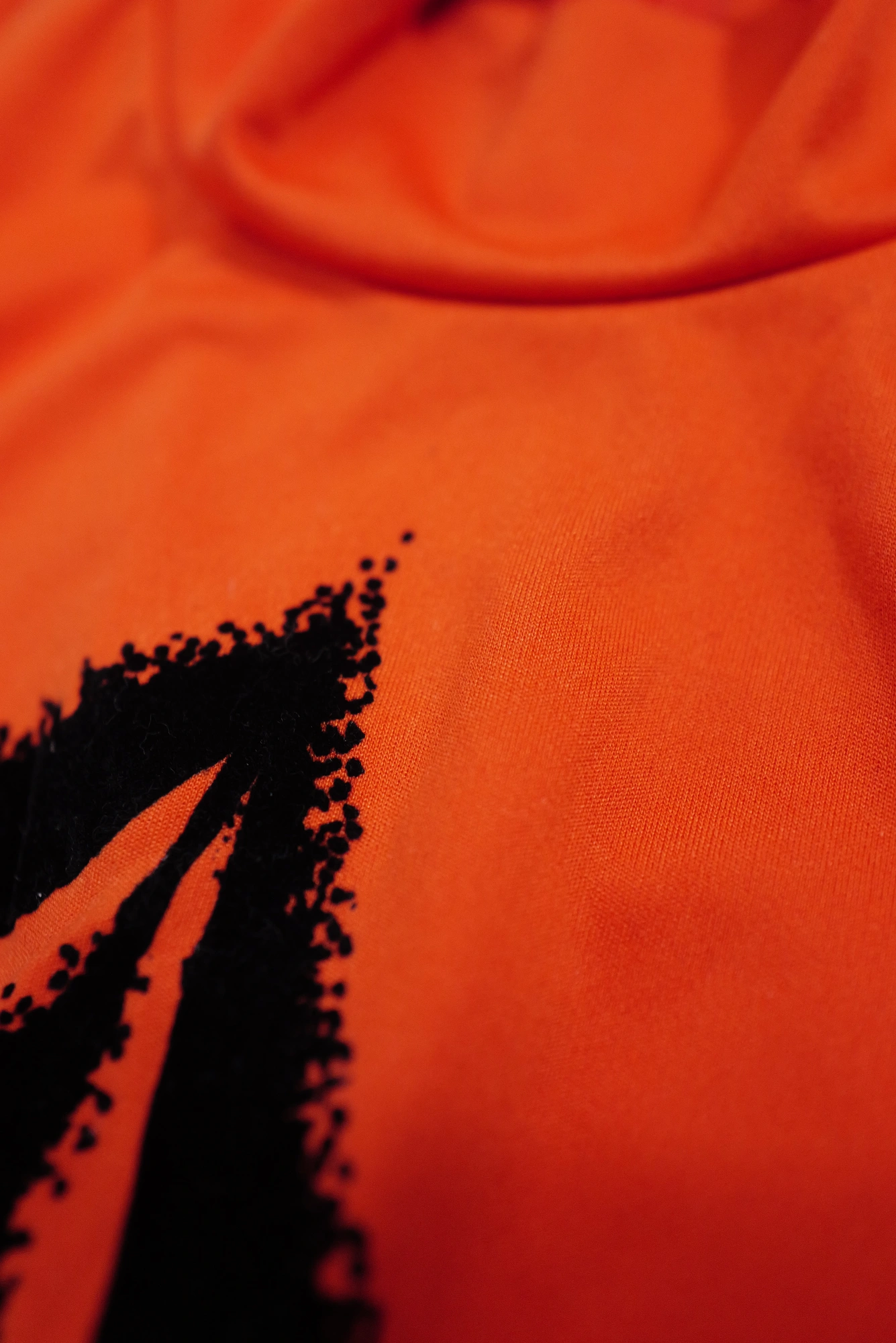 KANSAI YAMAMOTO Sweat Orange vintage, passéist — photo 5