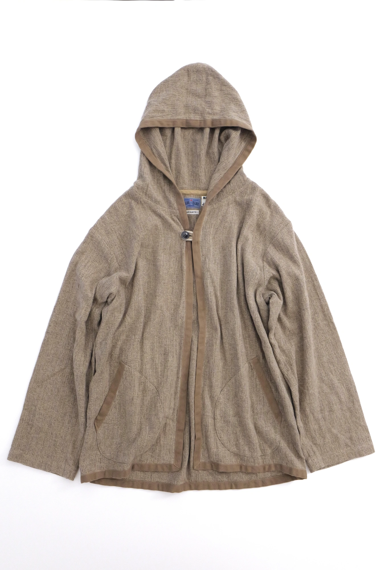 BLUE BLUE JAPAN Gilet Beige vintage, passéist — photo 1