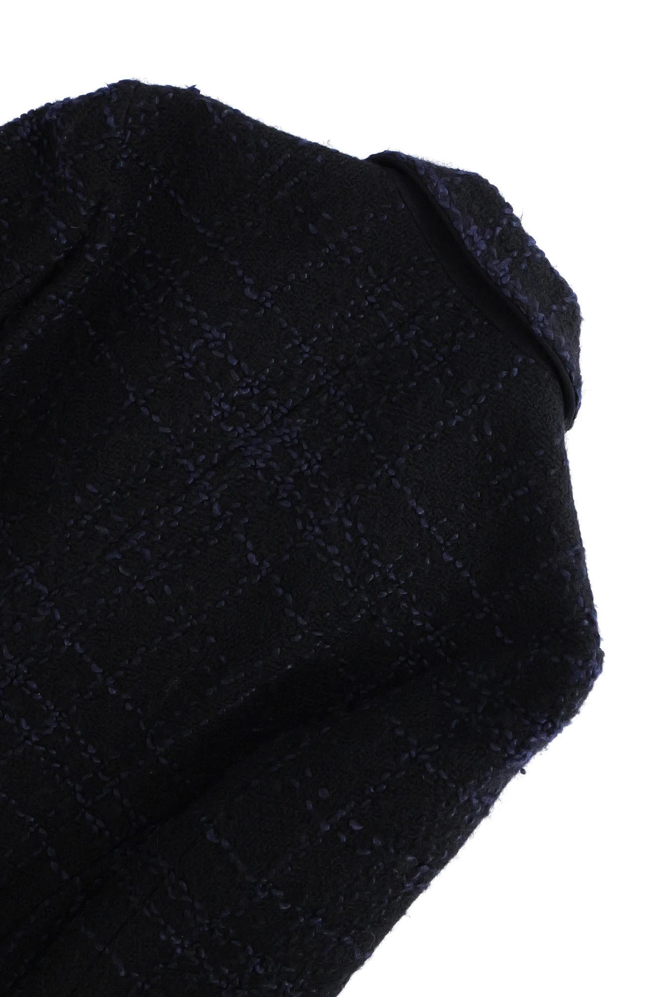 YOHJI YAMAMOTO Blazer en laine Marine vintage, passéist — photo 15