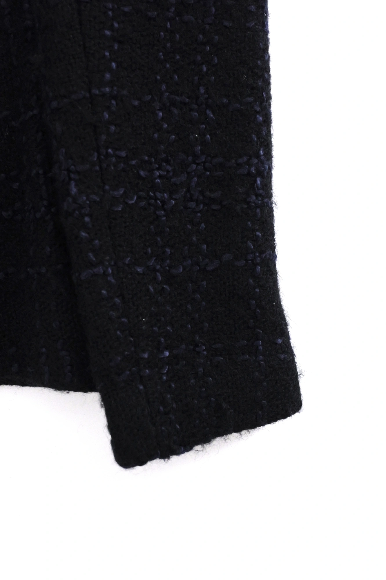 YOHJI YAMAMOTO Blazer en laine Marine vintage, passéist — photo 16