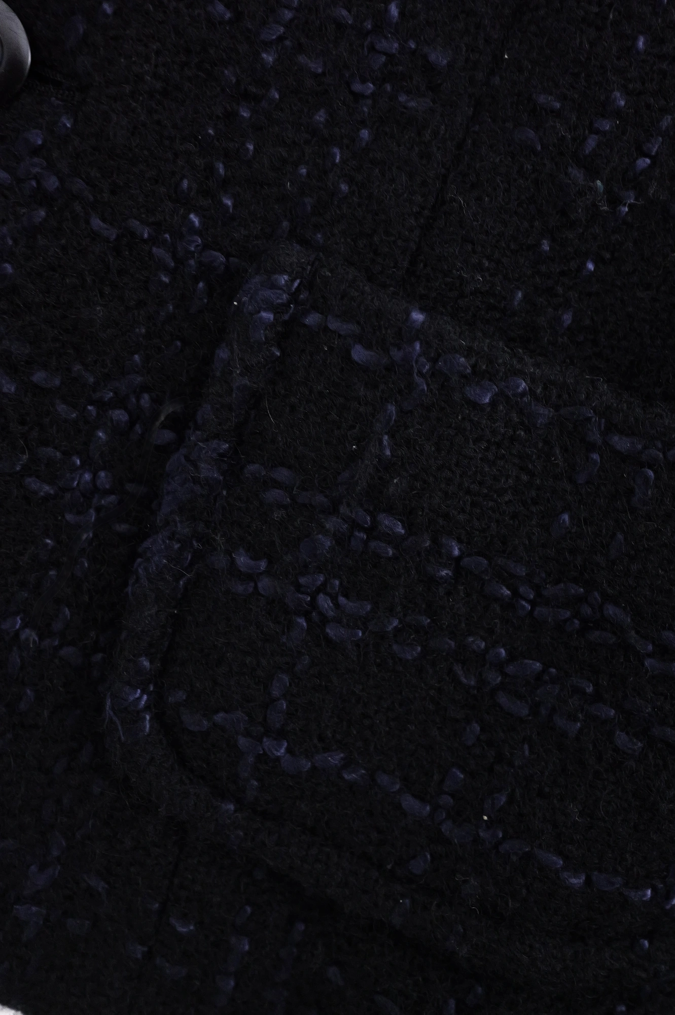YOHJI YAMAMOTO Blazer en laine Marine vintage, passéist — photo 8