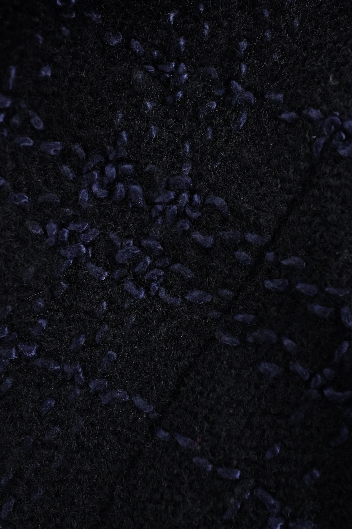 YOHJI YAMAMOTO Blazer en laine Marine vintage, passéist — photo 9