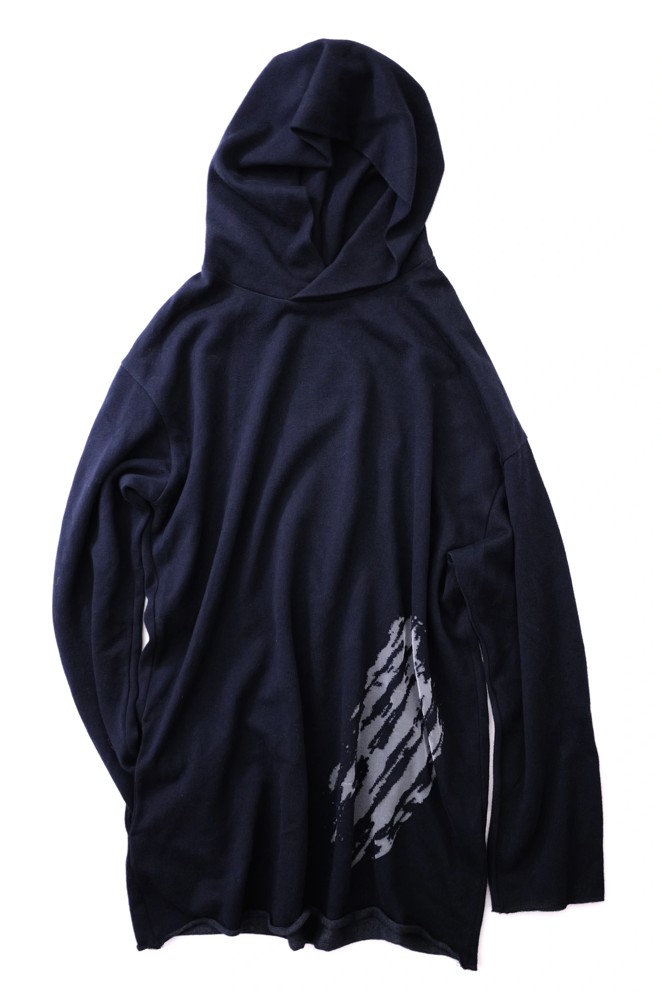 YOHJI YAMAMOTO Gilet long Marine vintage, passéist — photo 1