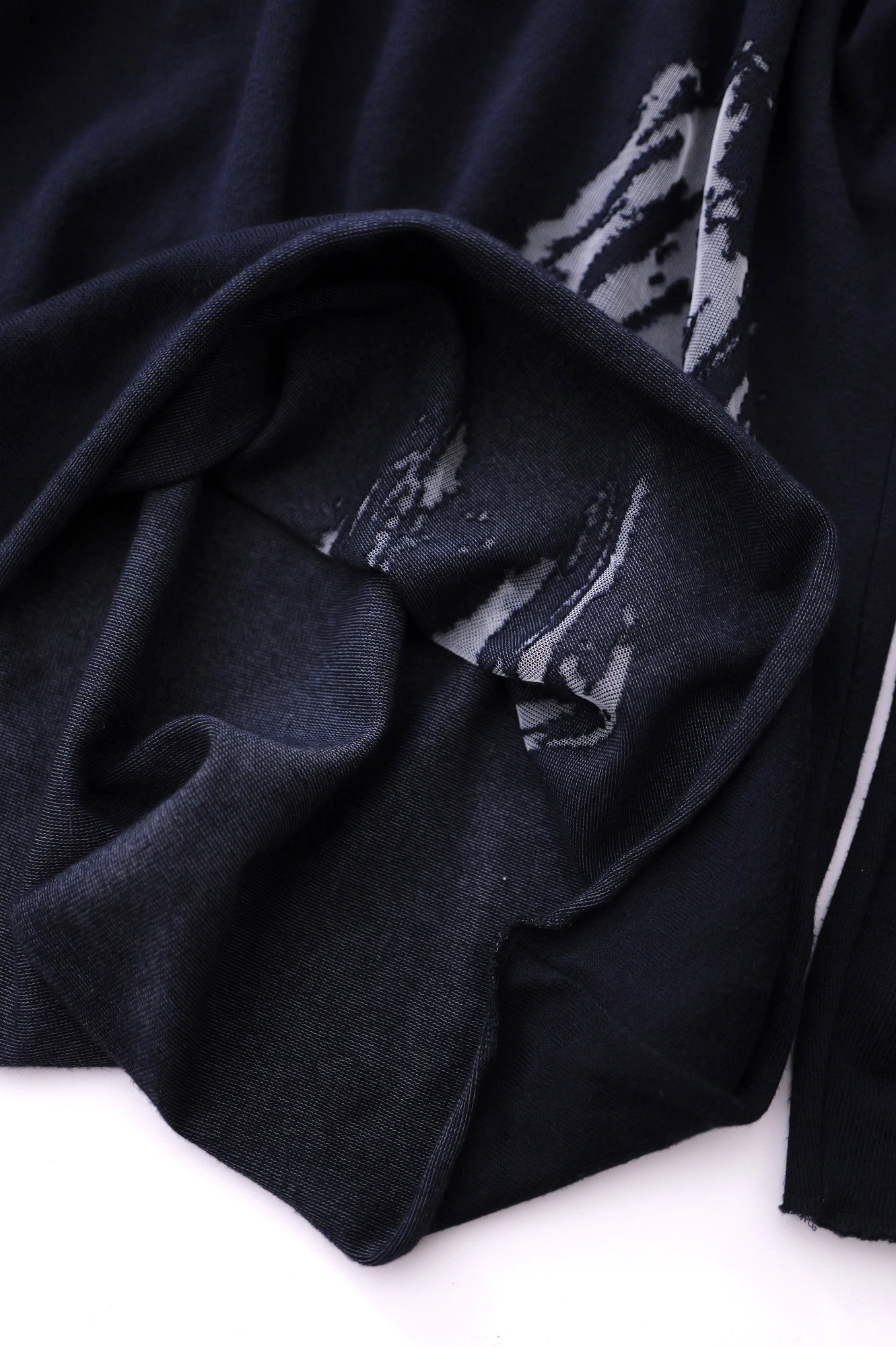 YOHJI YAMAMOTO Gilet long Marine vintage, passéist — photo 6