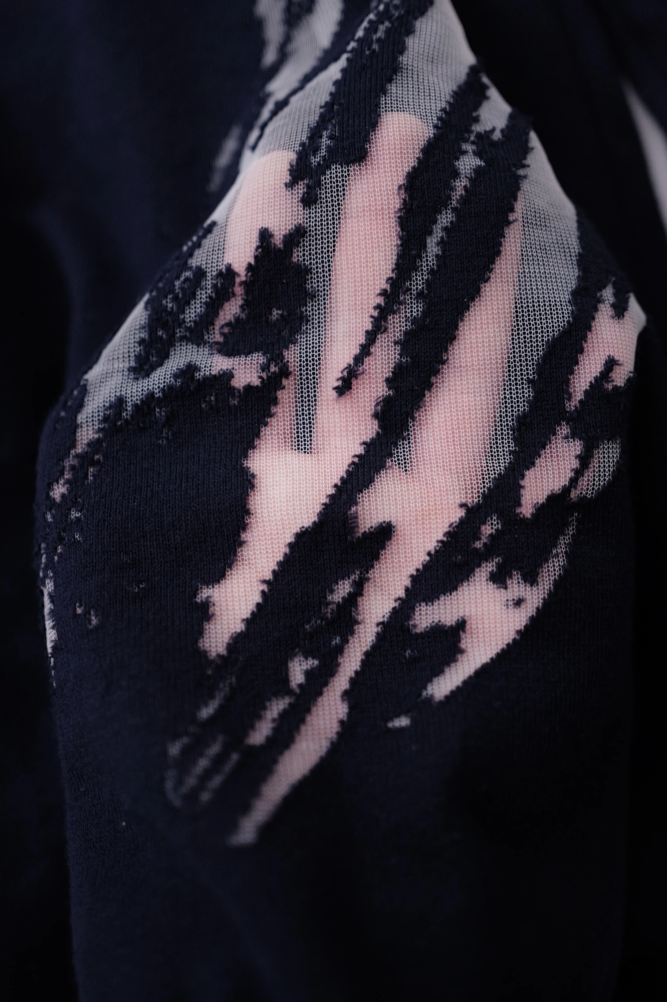 YOHJI YAMAMOTO Gilet long Marine vintage, passéist — photo 7