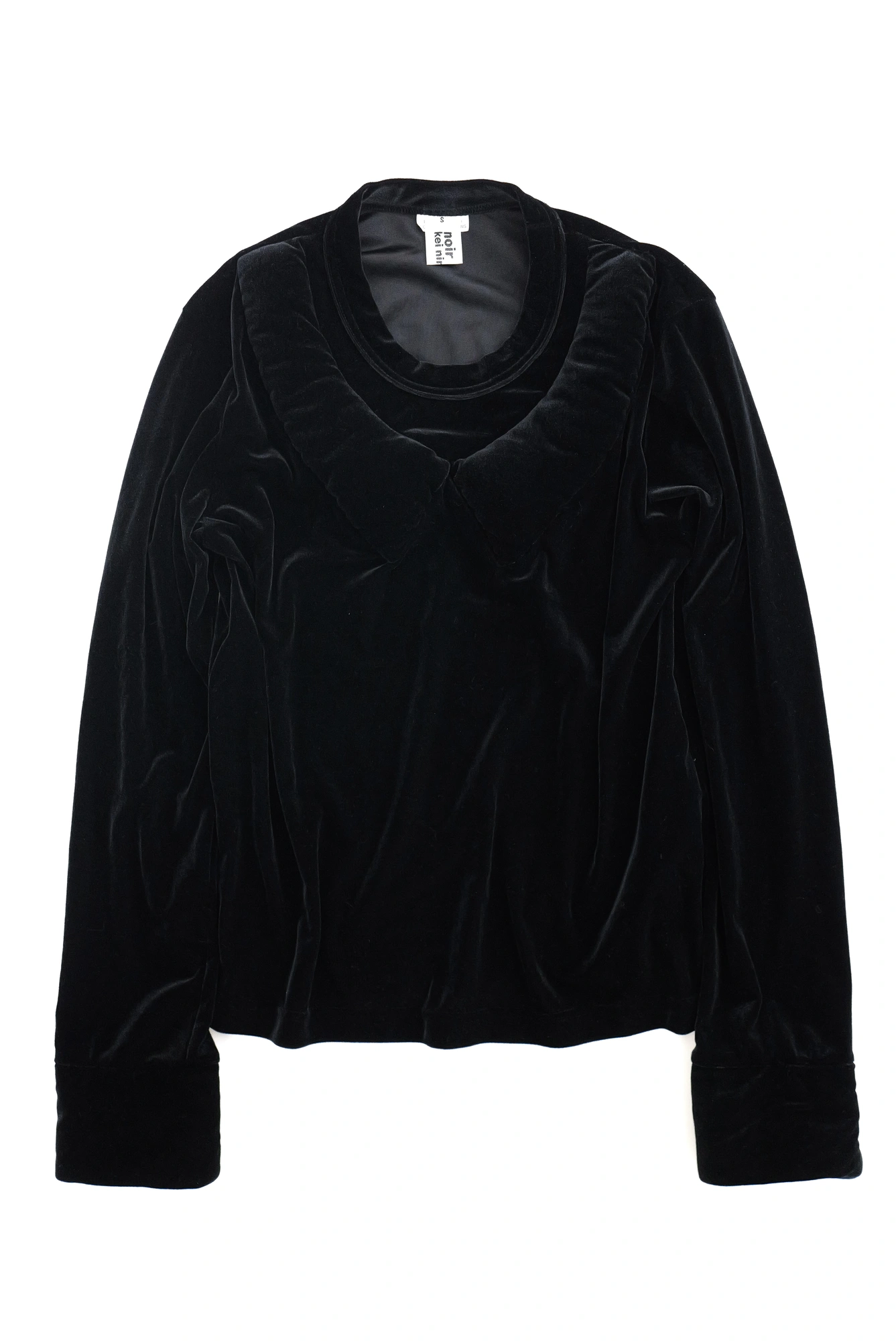 NOIR KEI NINOMIYA Blouse Noir vintage, passéist — photo 1