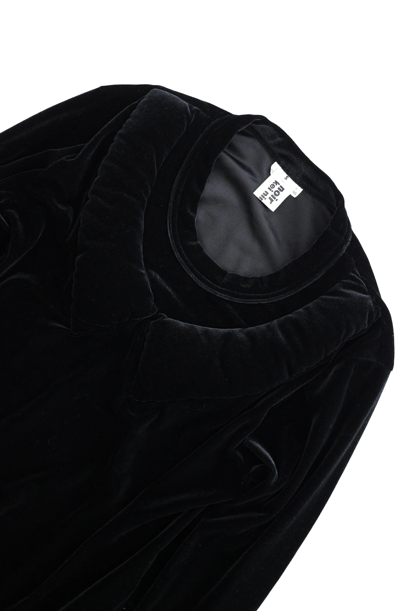 NOIR KEI NINOMIYA Blouse Noir vintage, passéist — photo 2