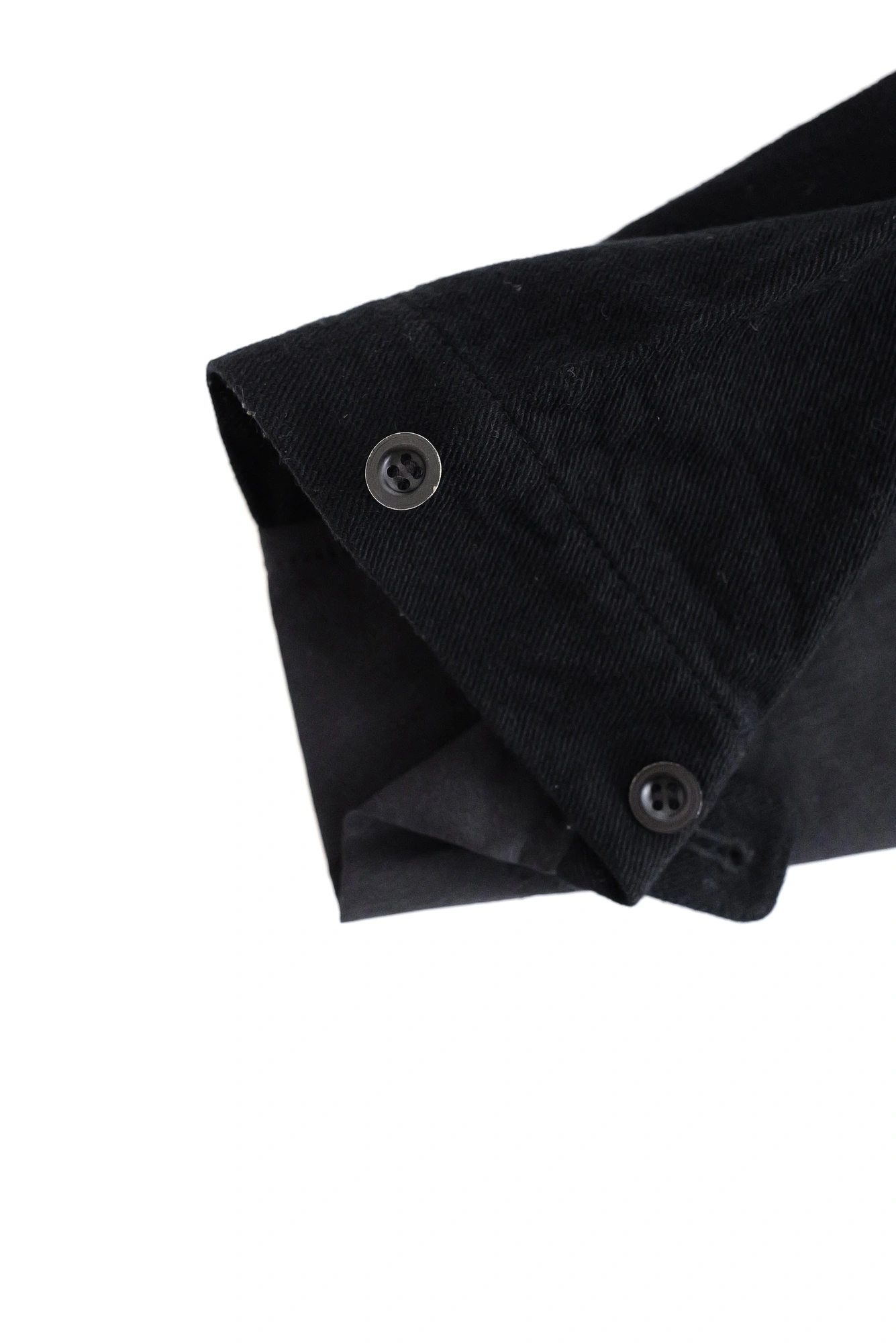 ISSEY MIYAKE Pantalon en laine Noir vintage, passéist — photo 13