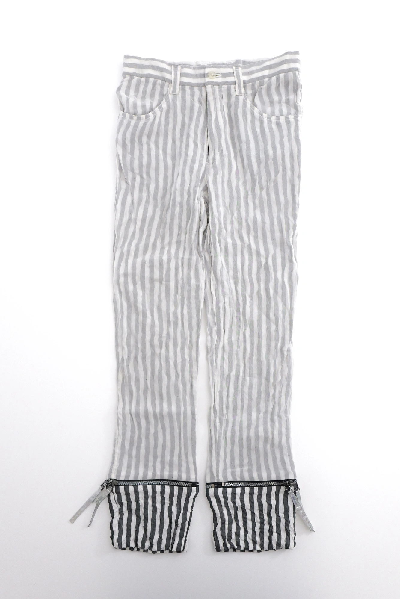 ISSEY MIYAKE Pantalon Blanc vintage, passéist — photo 1
