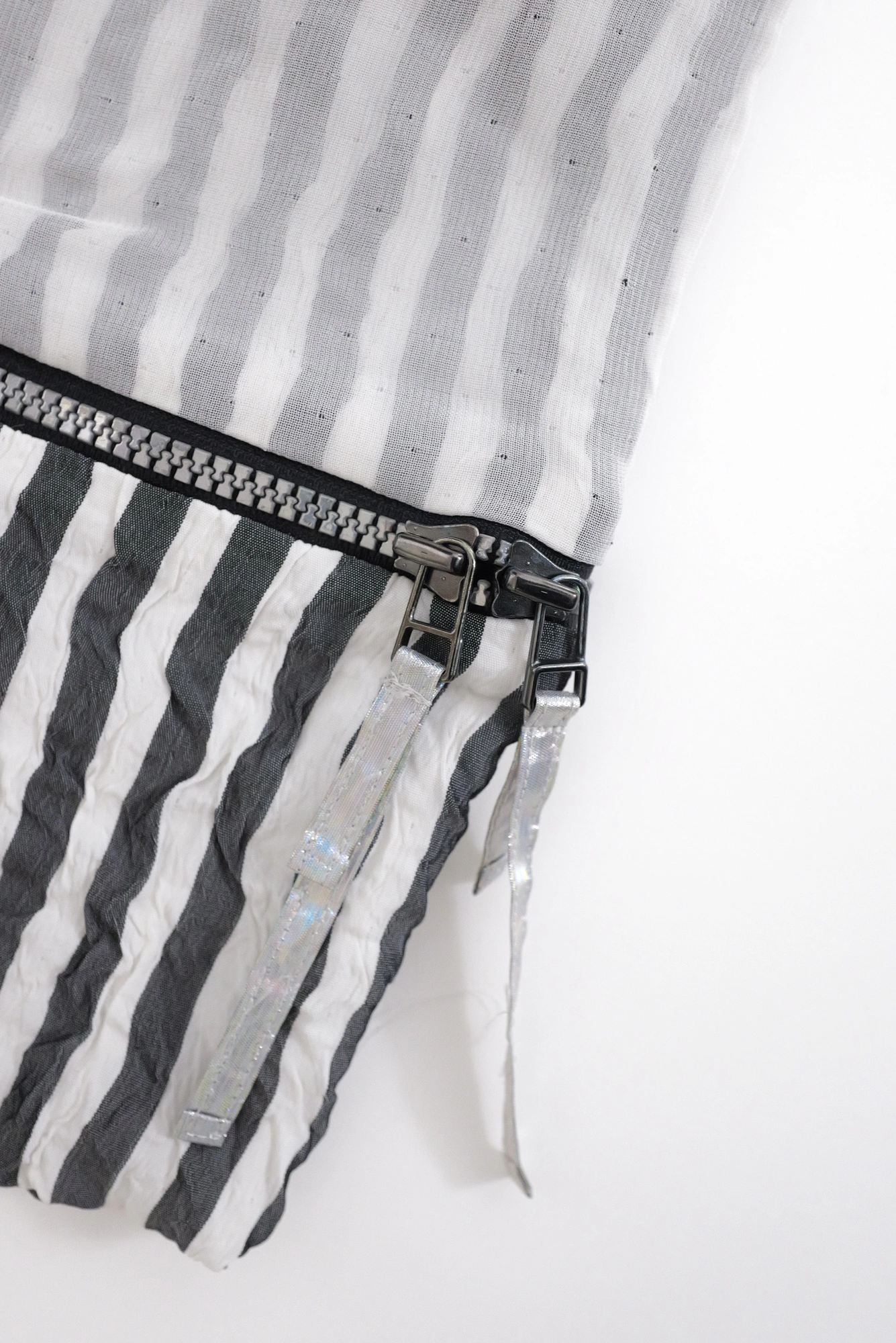 ISSEY MIYAKE Pantalon Blanc vintage, passéist — photo 11