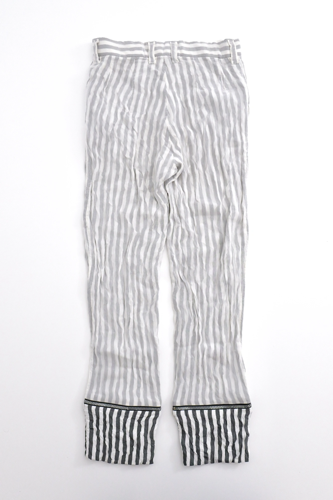 ISSEY MIYAKE Pantalon Blanc vintage, passéist — photo 15