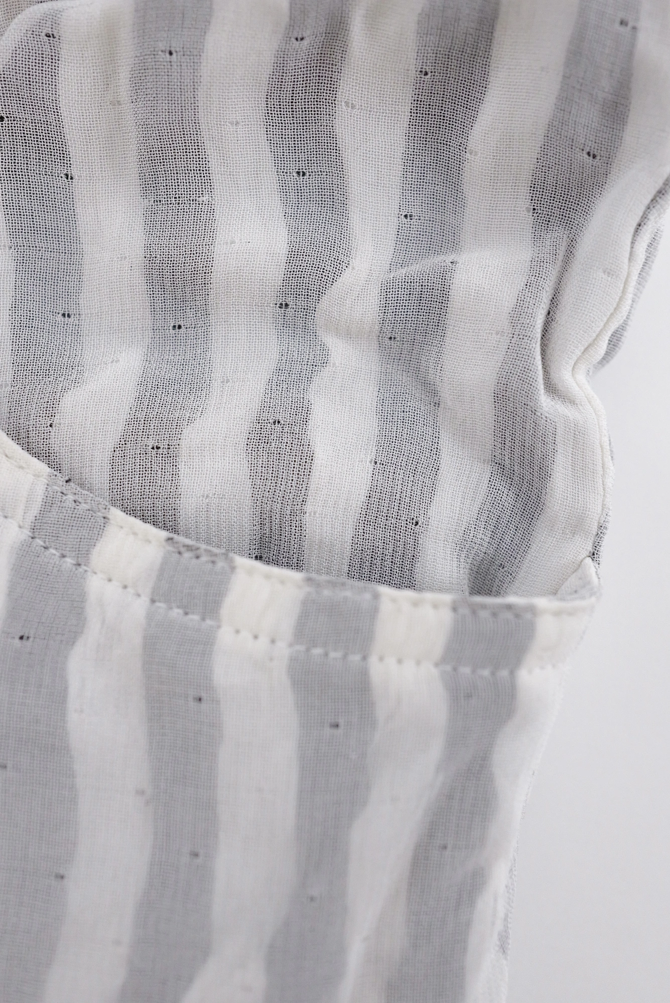 ISSEY MIYAKE Pantalon Blanc vintage, passéist — photo 6
