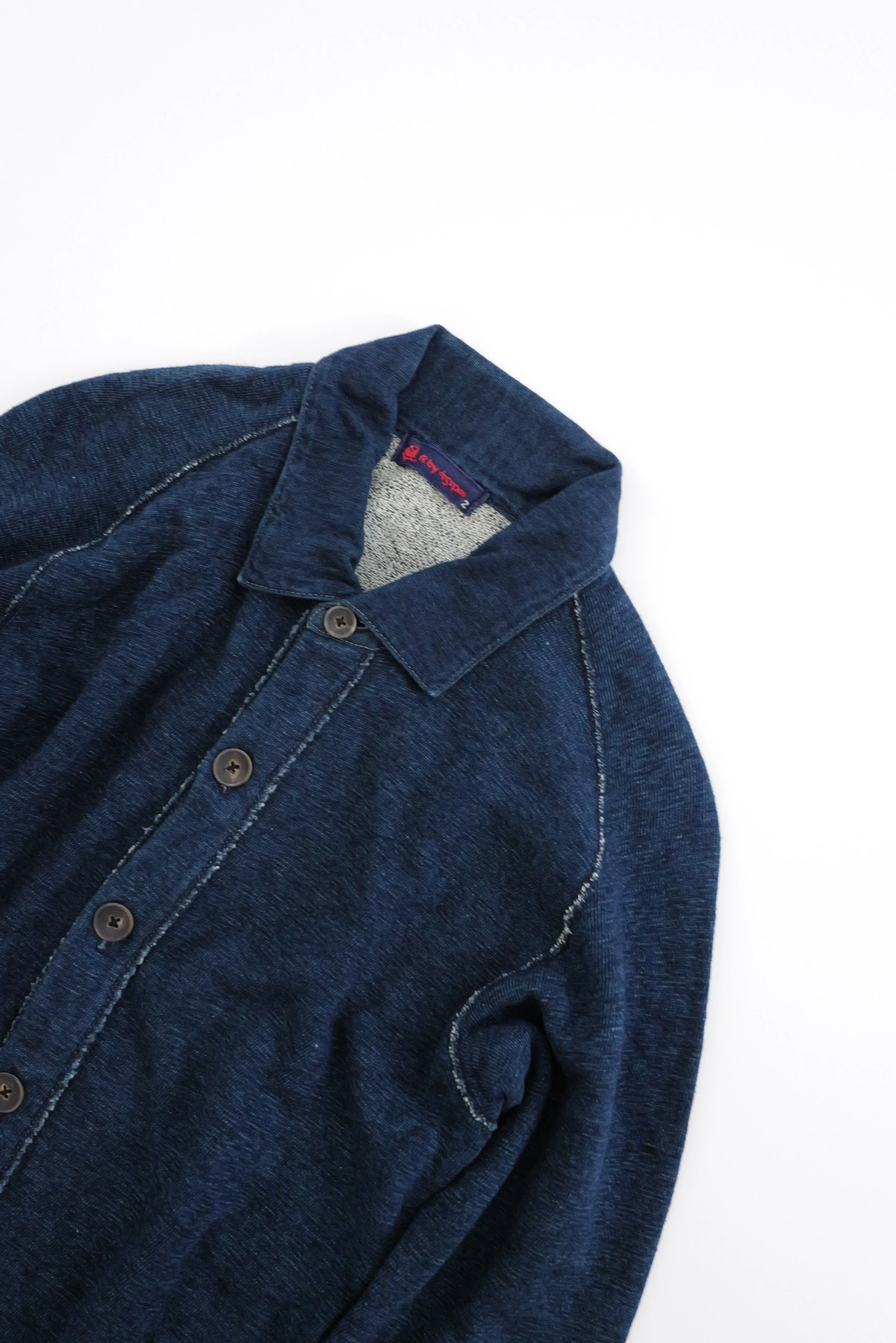 45RPM Pull / gilet / sweat Marine vintage, passéist — photo 2