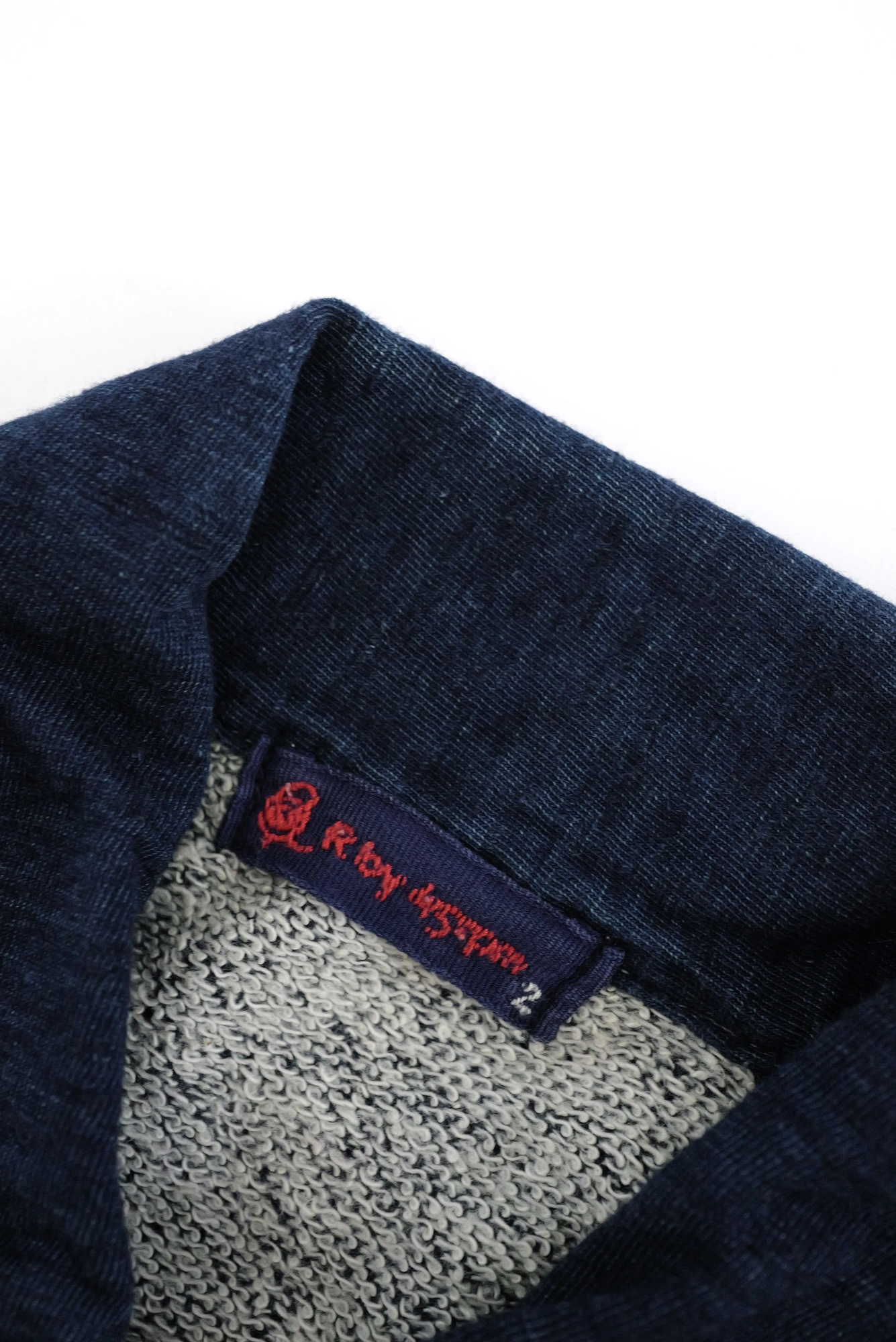 45RPM Pull / gilet / sweat Marine vintage, passéist — photo 6