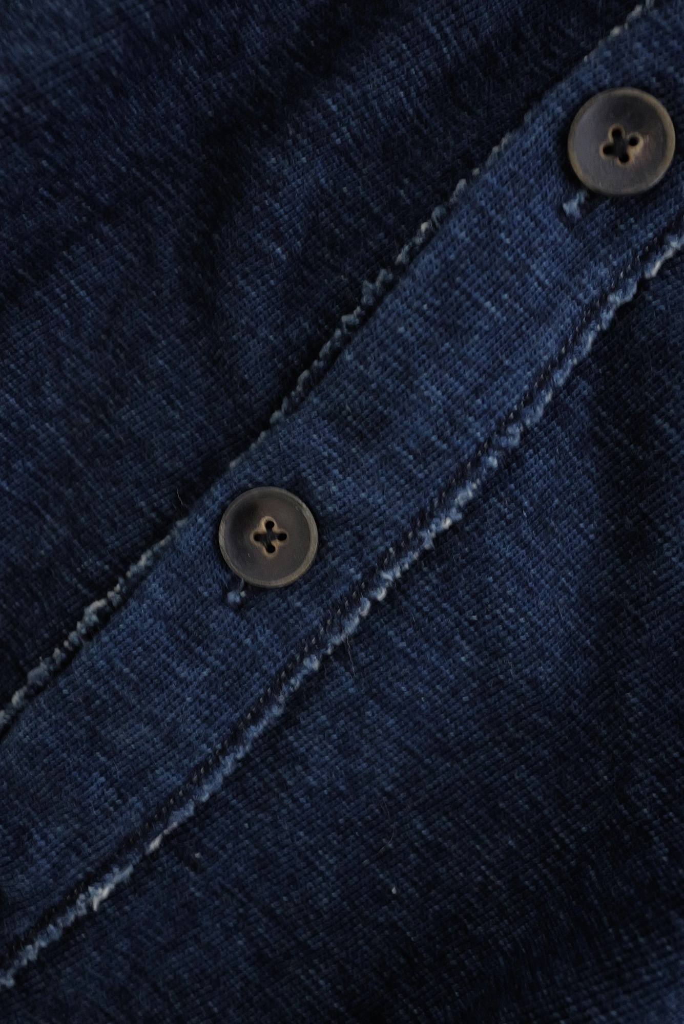 45RPM Pull / gilet / sweat Marine vintage, passéist — photo 7