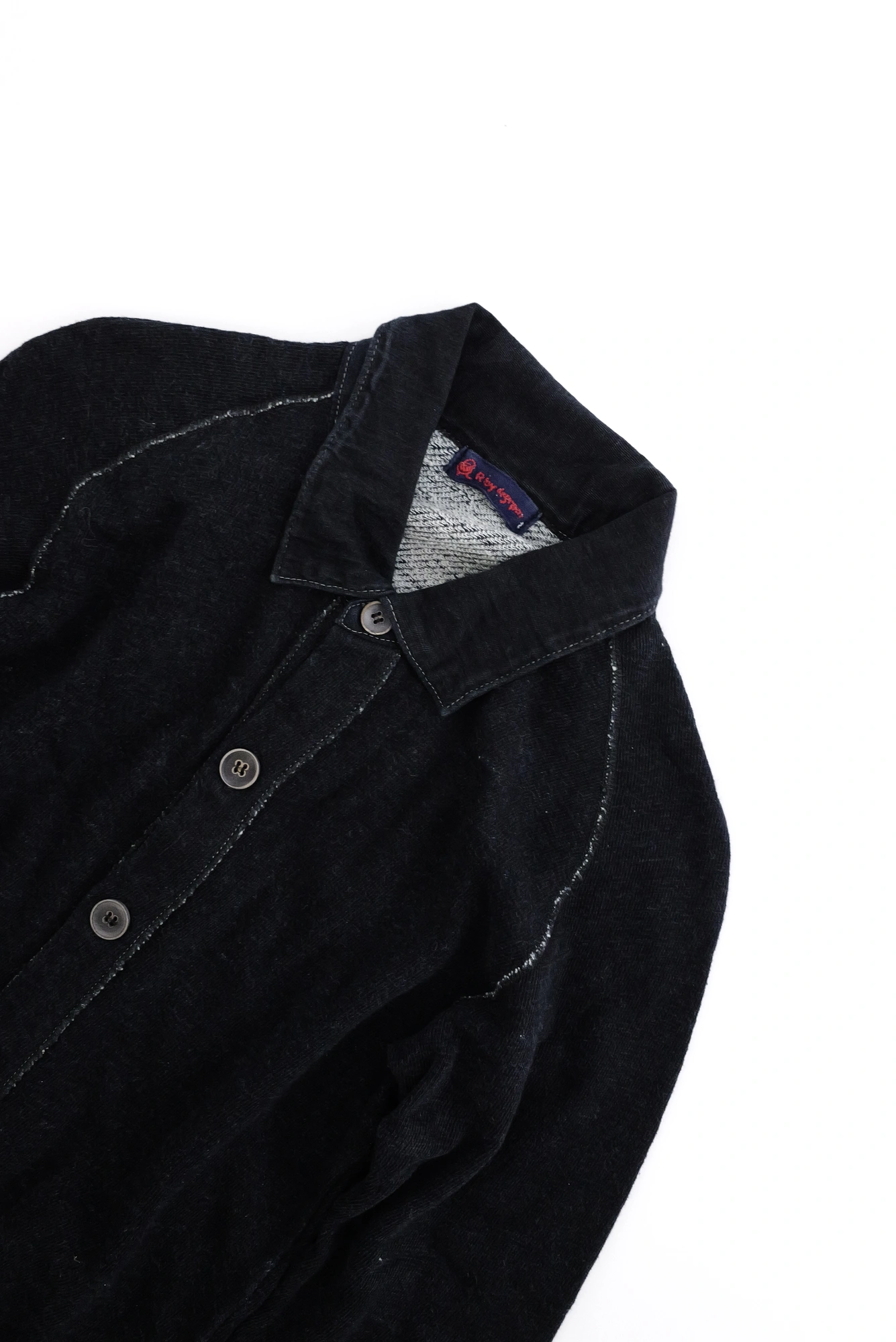 45RPM Pull / gilet / sweat Marine vintage, passéist — photo 2