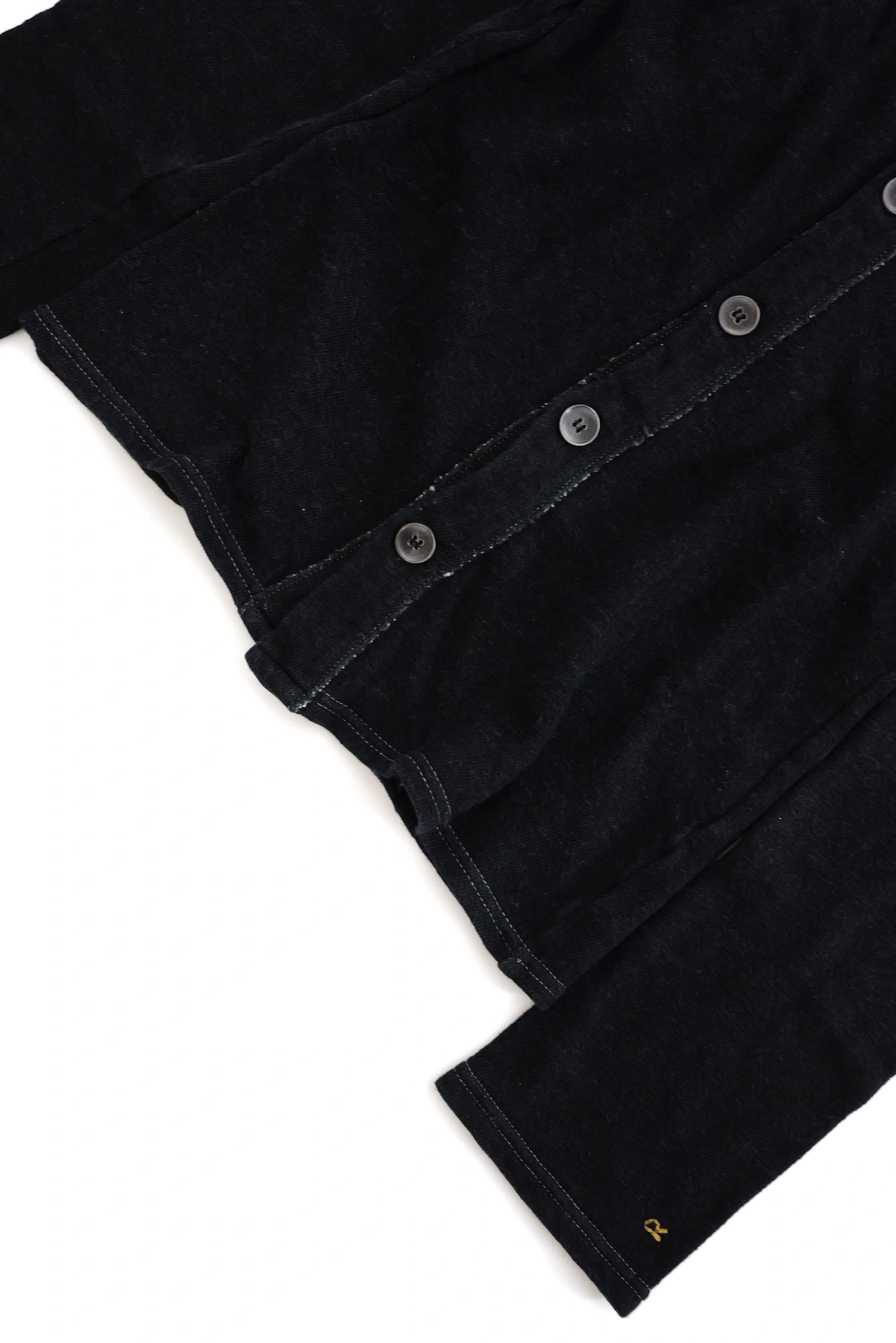 45RPM Pull / gilet / sweat Marine vintage, passéist — photo 3