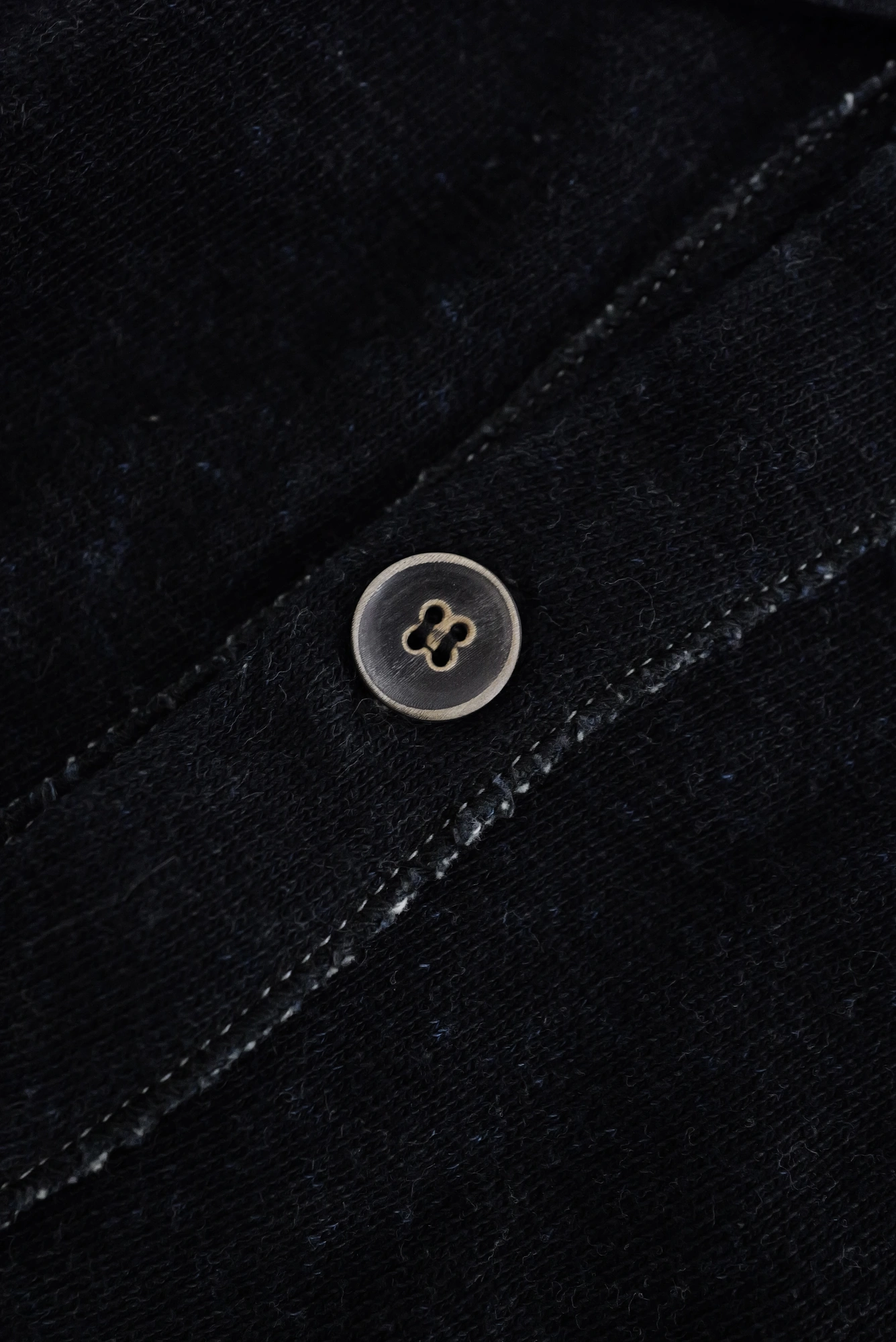 45RPM Pull / gilet / sweat Marine vintage, passéist — photo 7