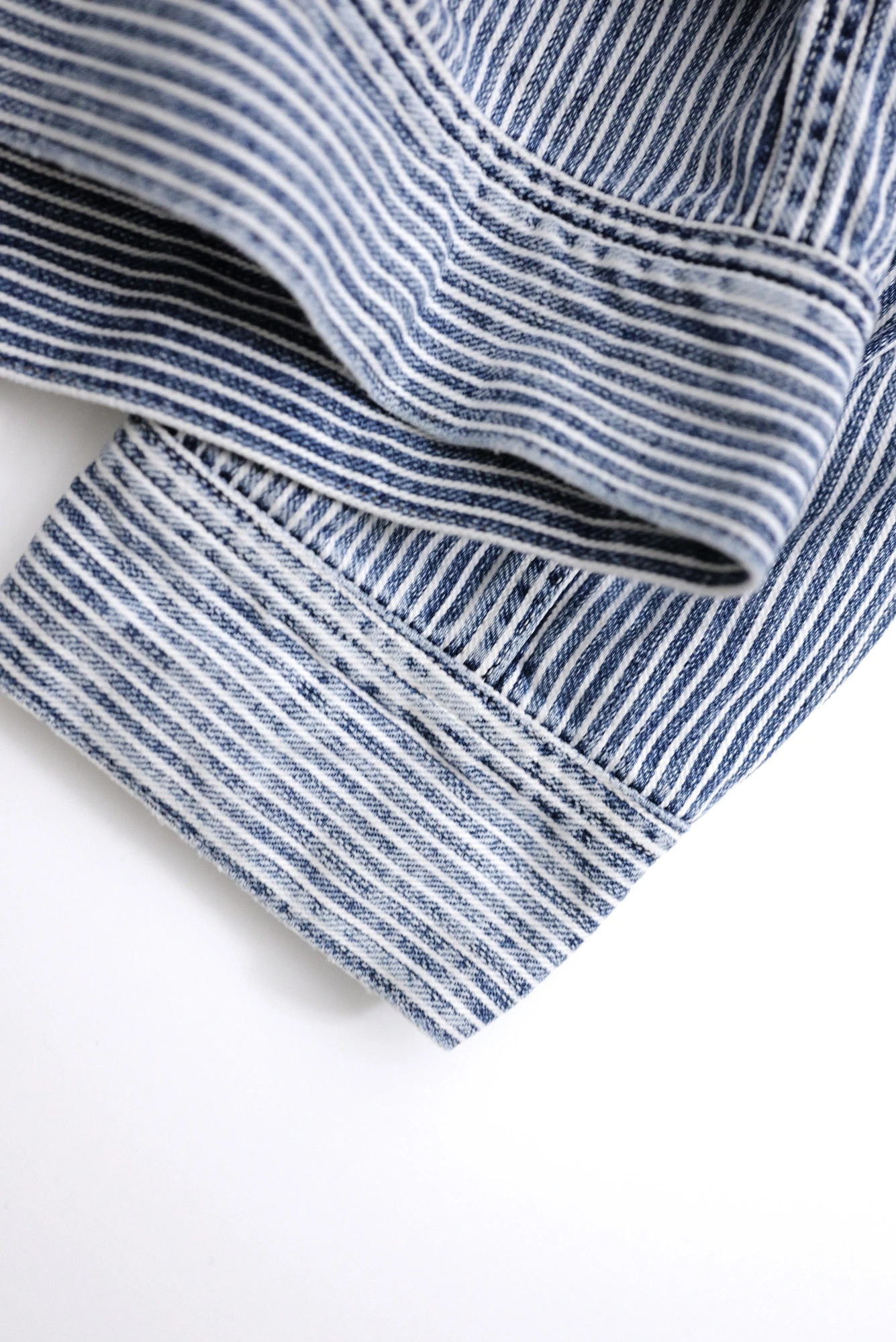 45RPM Veste denim hickory Marine vintage, passéist — photo 23