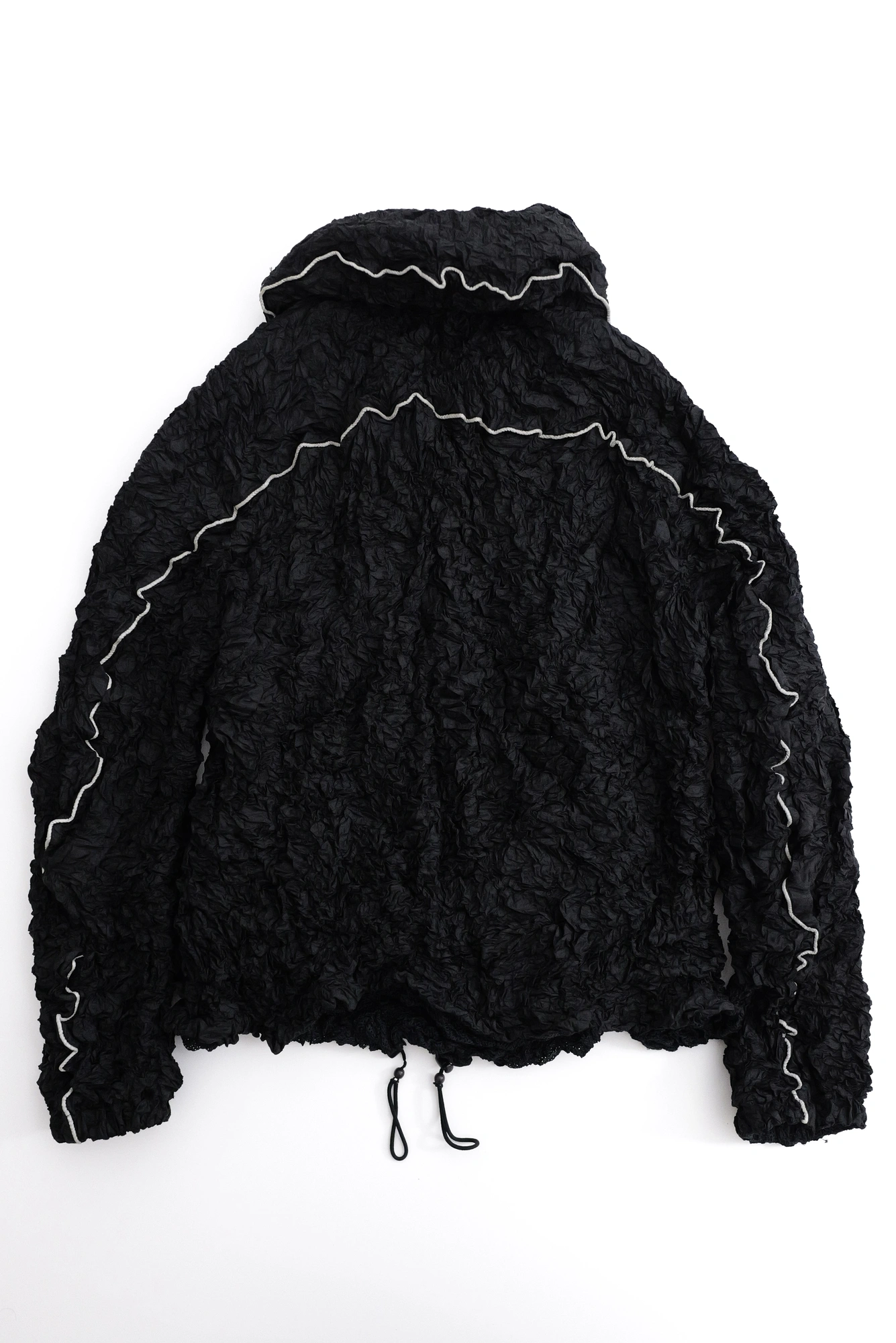 ISSEY MIYAKE Blouson Noir vintage, passéist — photo 11