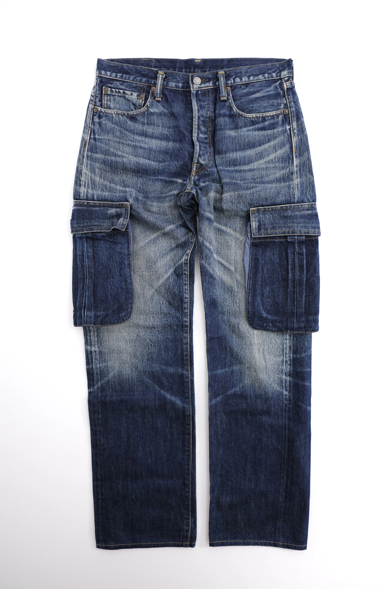 YOHJI YAMAMOTO Jean Marine vintage, passéist — photo 1